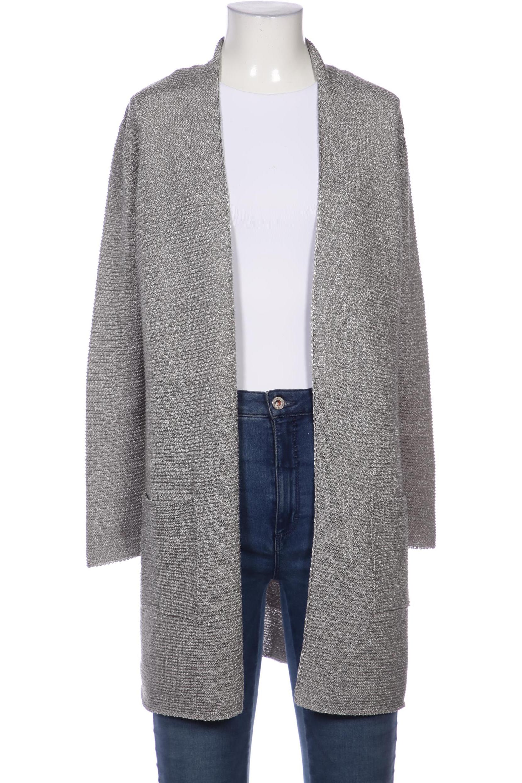 

More & More Damen Strickjacke, grau, Gr. 36