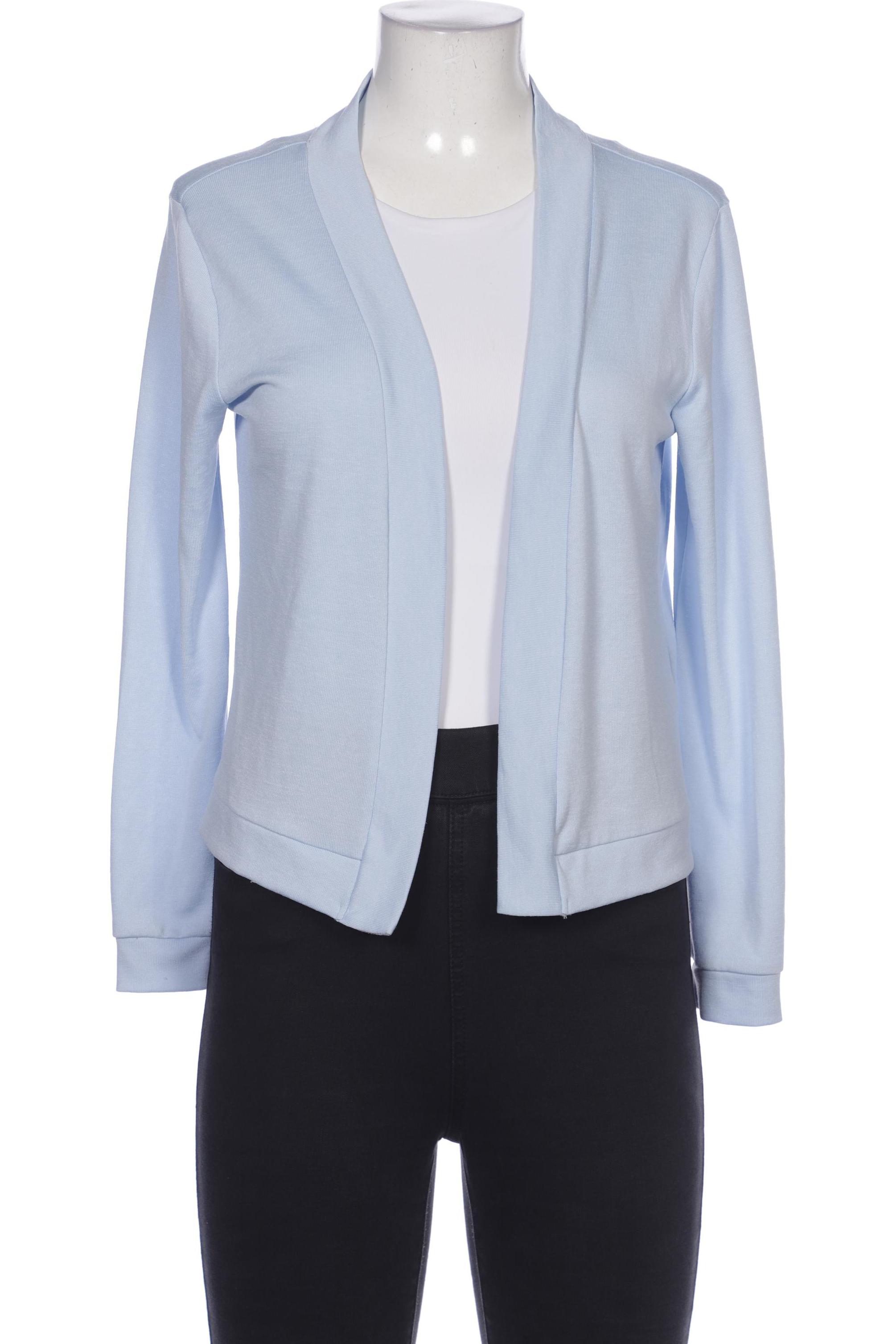 

More & More Damen Strickjacke, hellblau, Gr. 38
