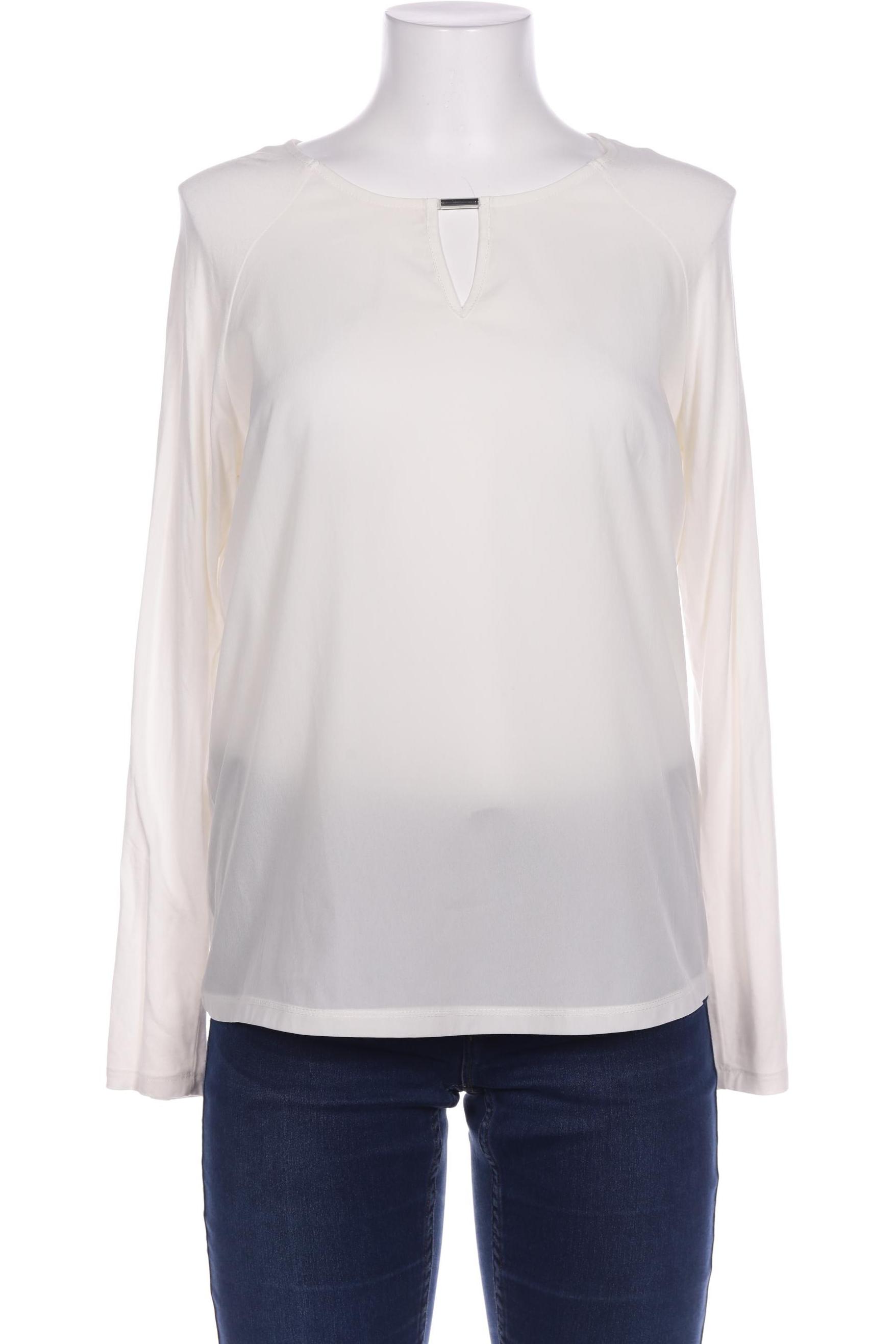 

More & More Damen Langarmshirt, weiß, Gr. 40