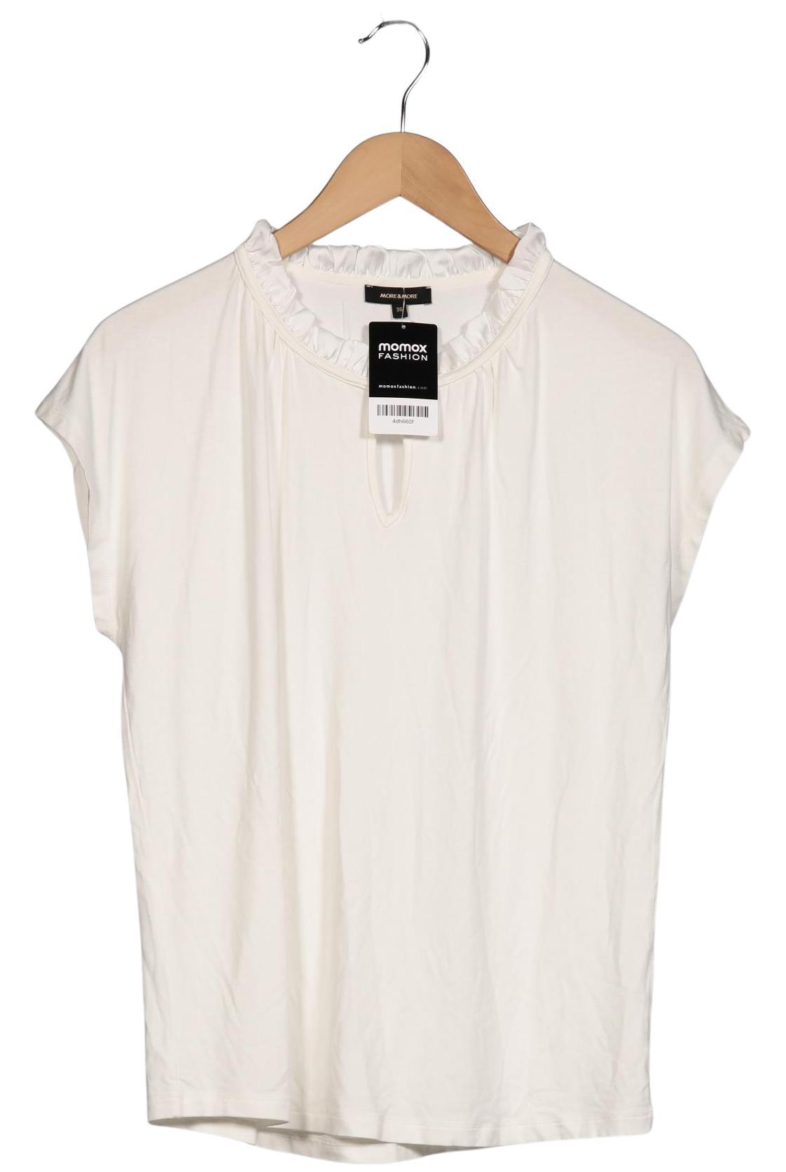 

More & More Damen T-Shirt, weiß, Gr. 36