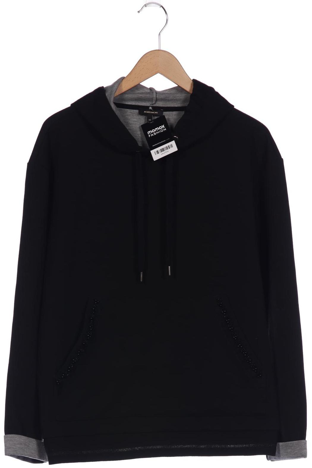 

More & More Damen Kapuzenpullover, schwarz