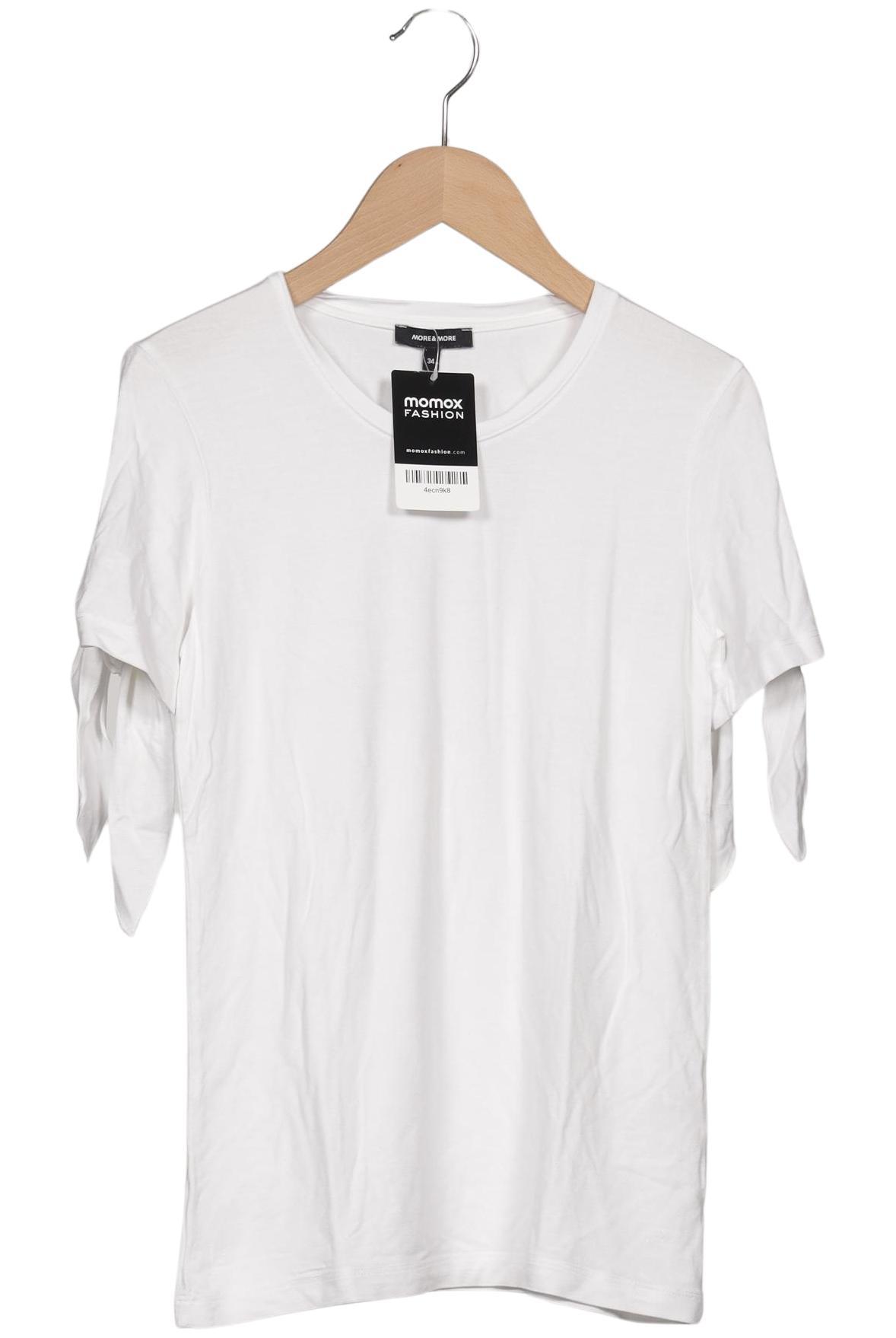 

More & More Damen T-Shirt, weiß, Gr. 34