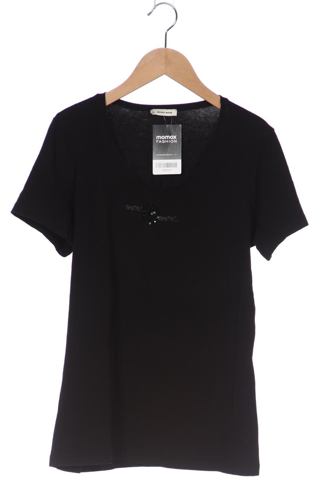

More & More Damen T-Shirt, schwarz, Gr. 42