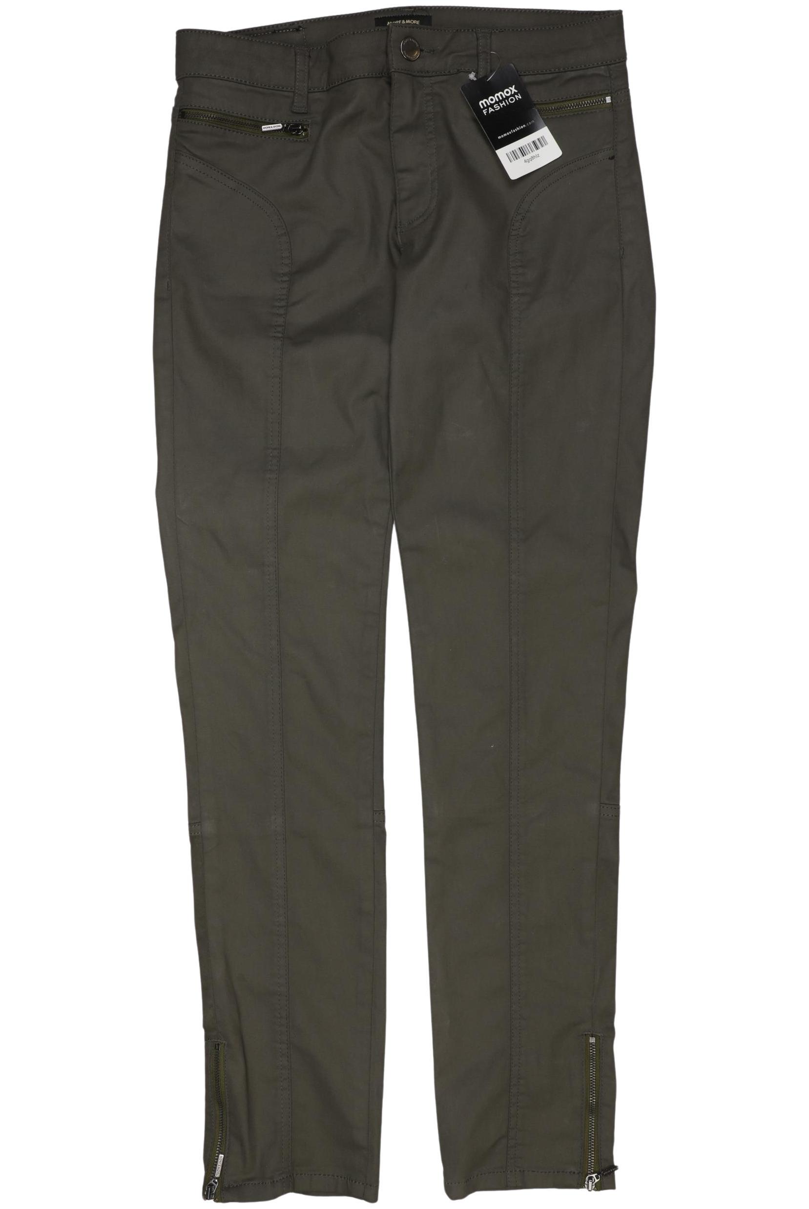 

More & More Damen Jeans, grün, Gr. 34