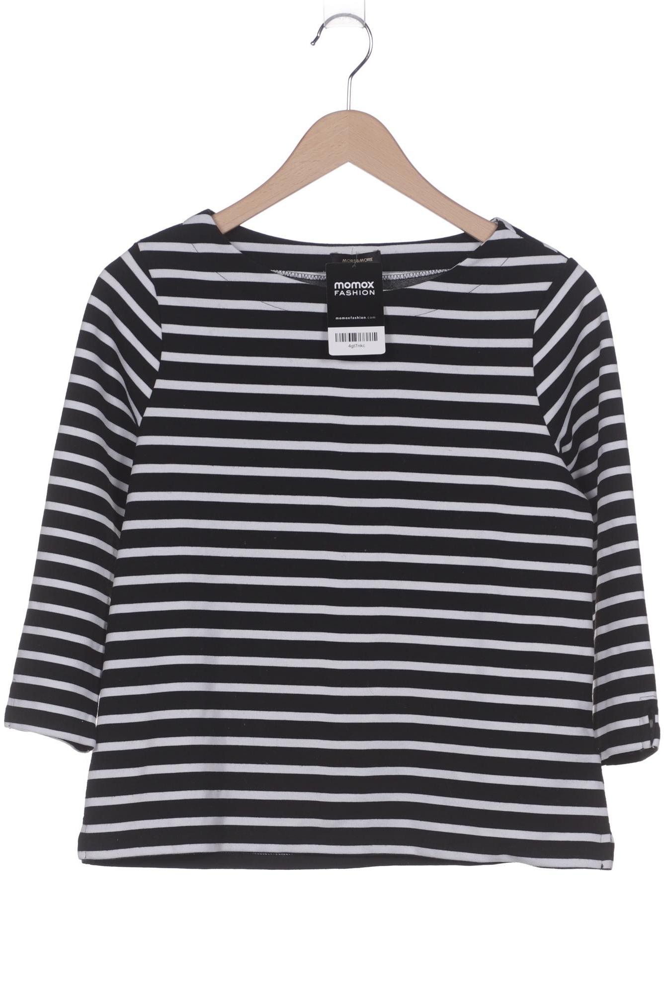 

More & More Damen Langarmshirt, schwarz, Gr. 38
