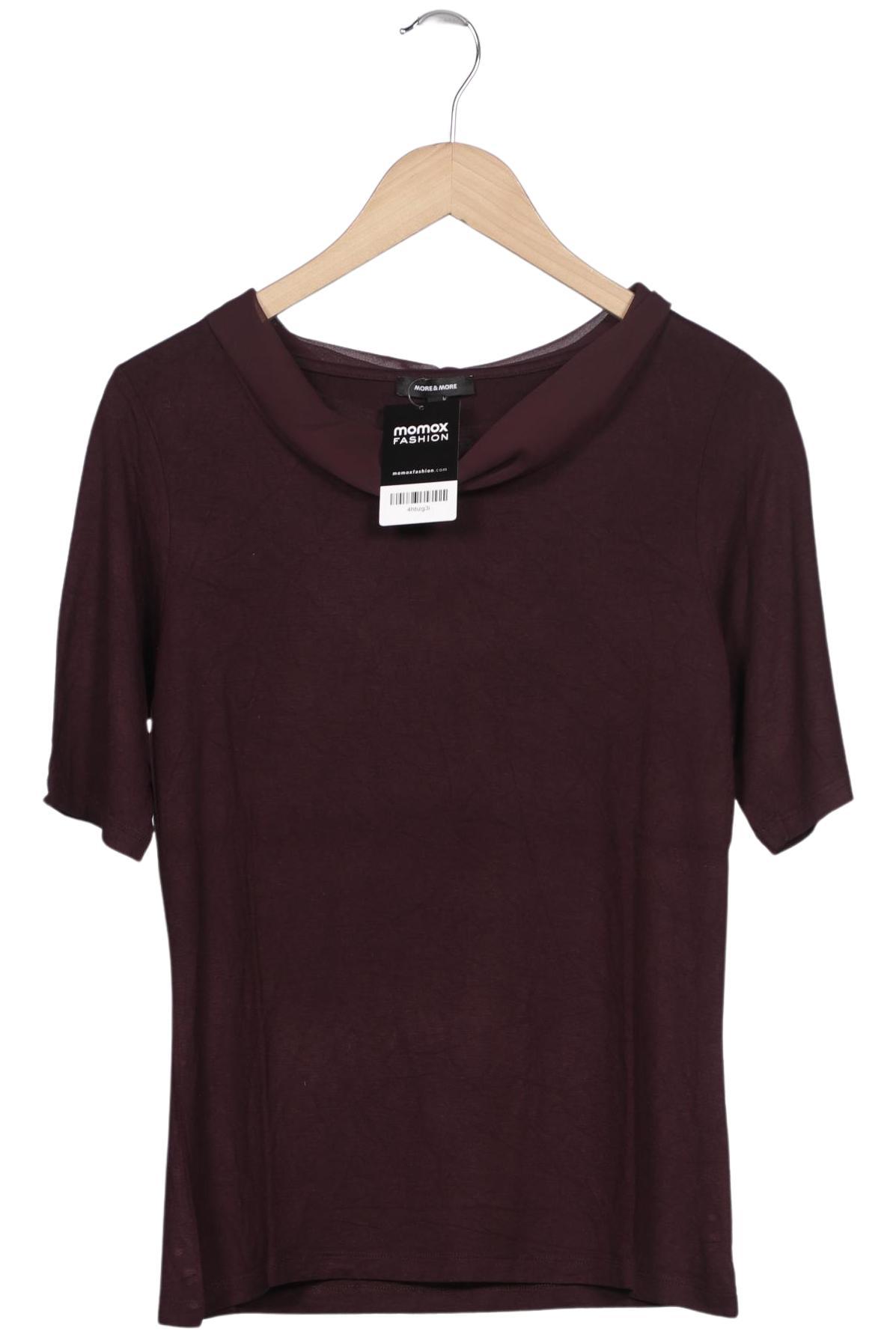 

More & More Damen T-Shirt, bordeaux, Gr. 40