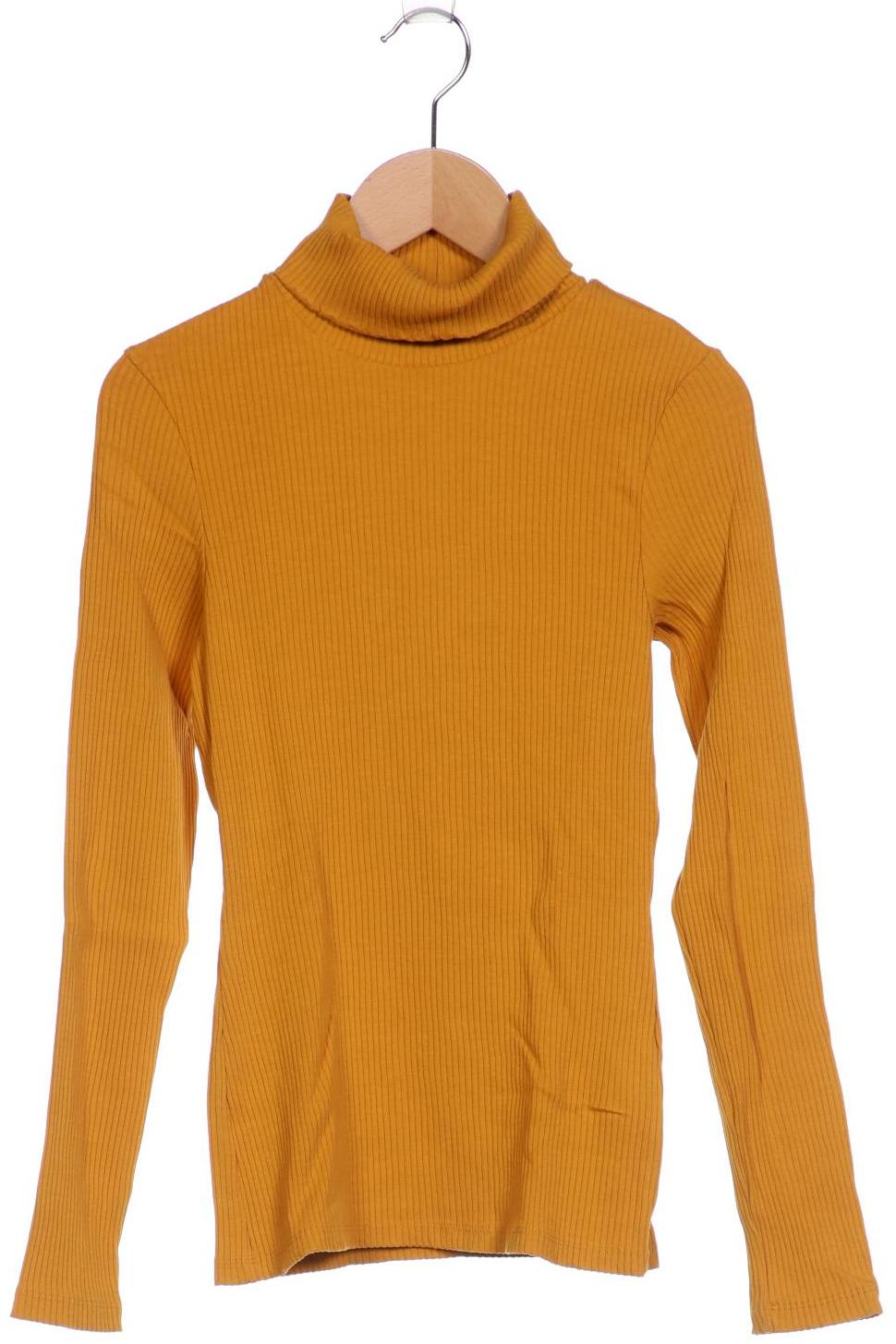 

More & More Damen Langarmshirt, gelb, Gr. 34