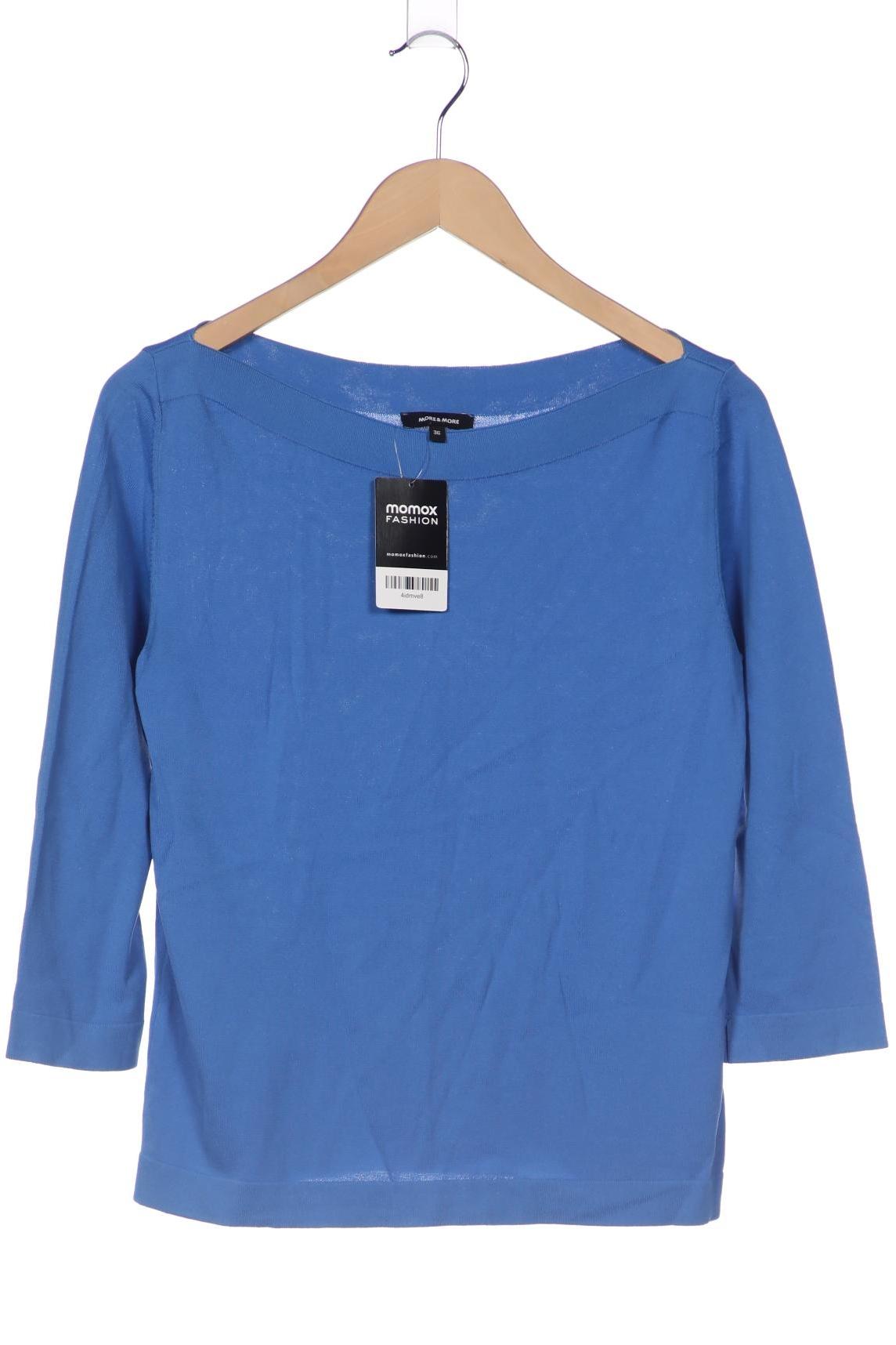 

More & More Damen Pullover, blau, Gr. 36