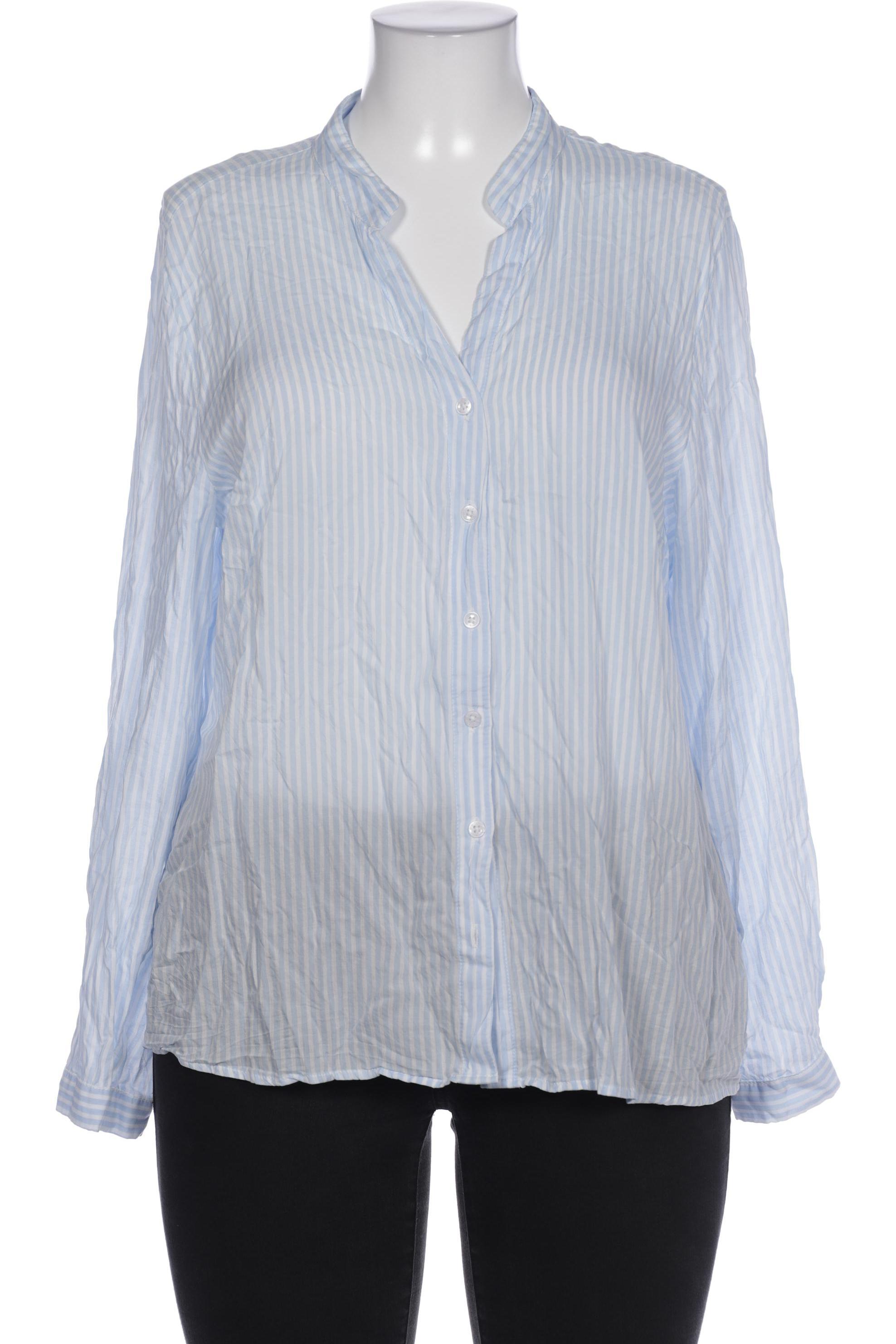 

More & More Damen Bluse, blau, Gr. 44