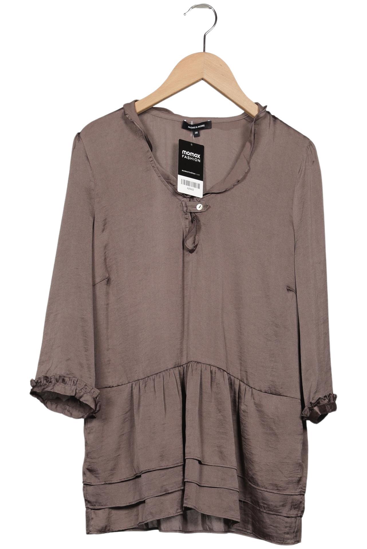 Thumbnail - More &amp; More Damen Bluse, grau, Gr. 38