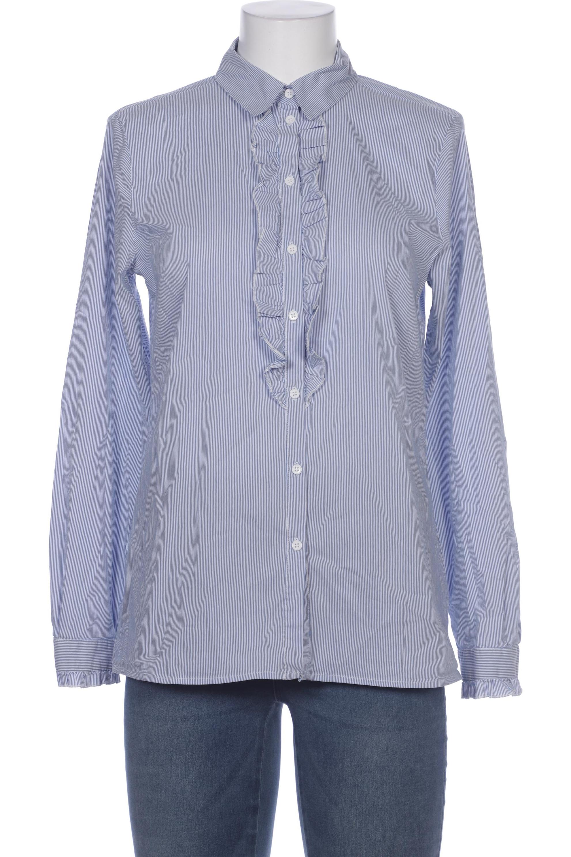

More & More Damen Bluse, blau, Gr. 40