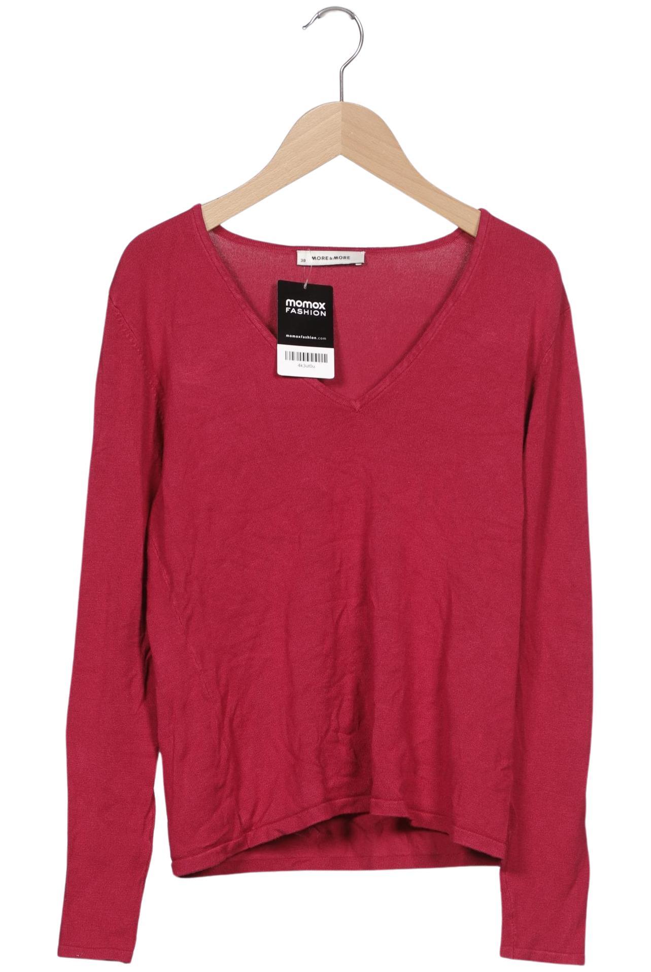 

More & More Damen Pullover, rot, Gr. 38