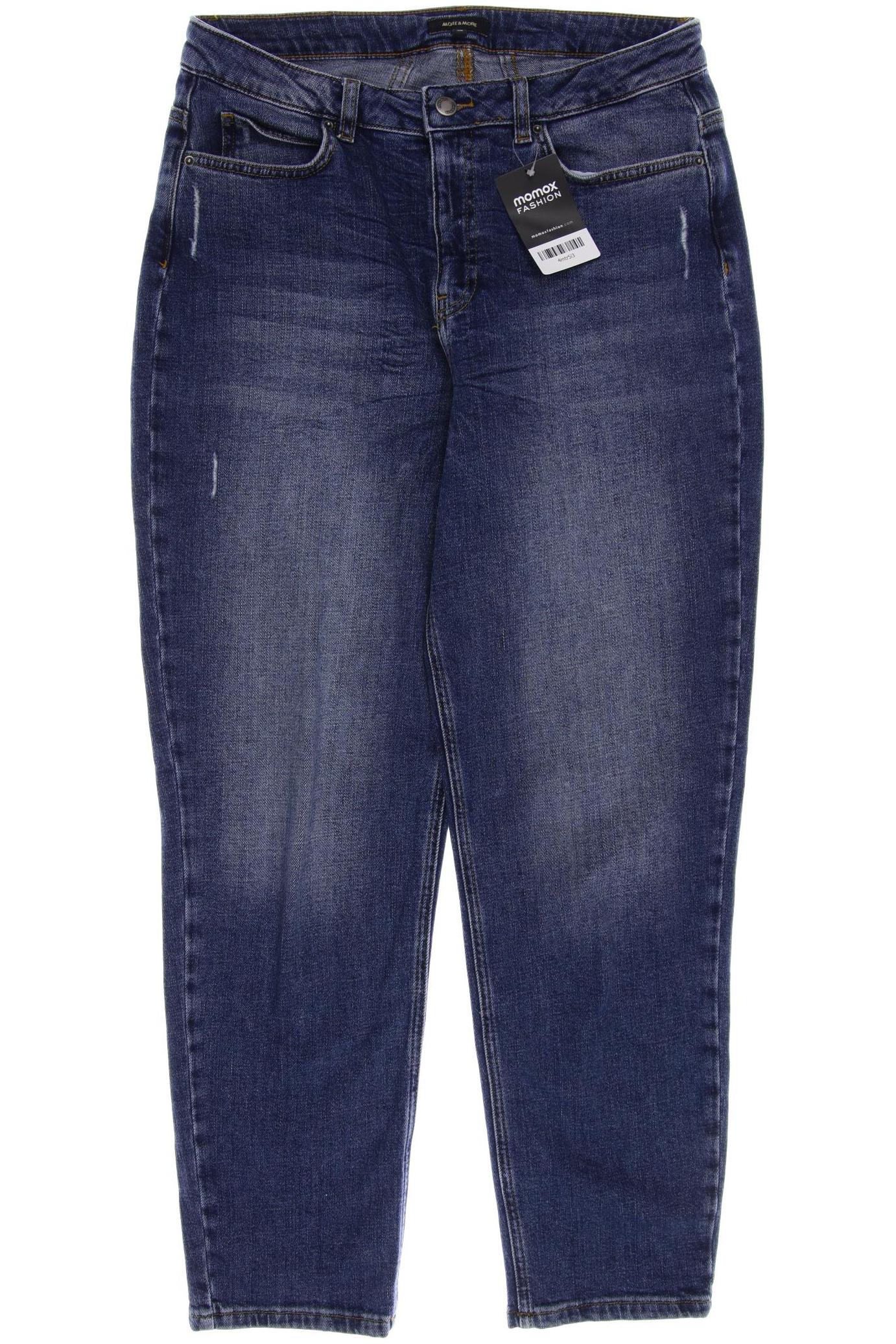 

More & More Damen Jeans, blau