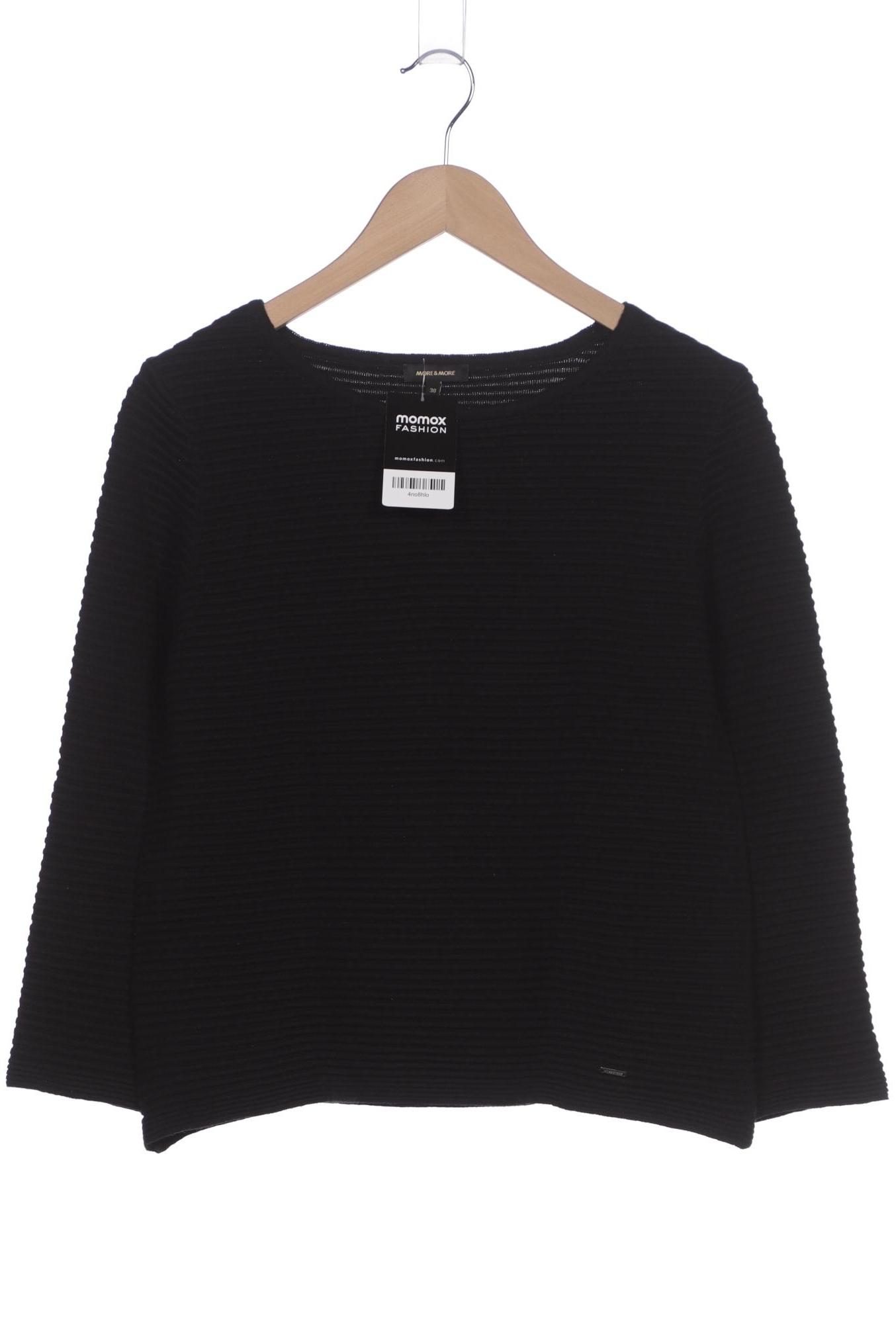 

More & More Damen Pullover, schwarz, Gr. 38