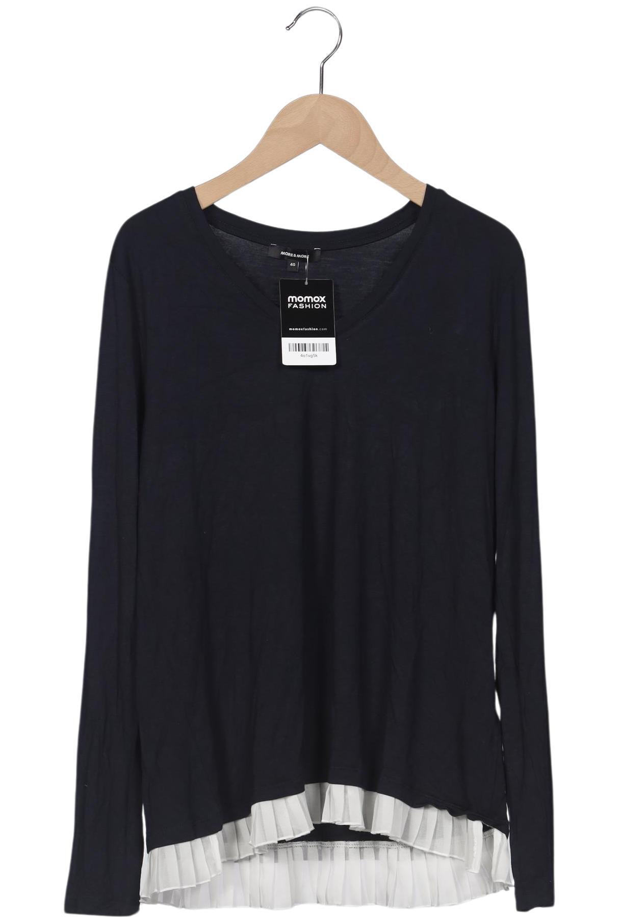 

More & More Damen Langarmshirt, marineblau, Gr. 40