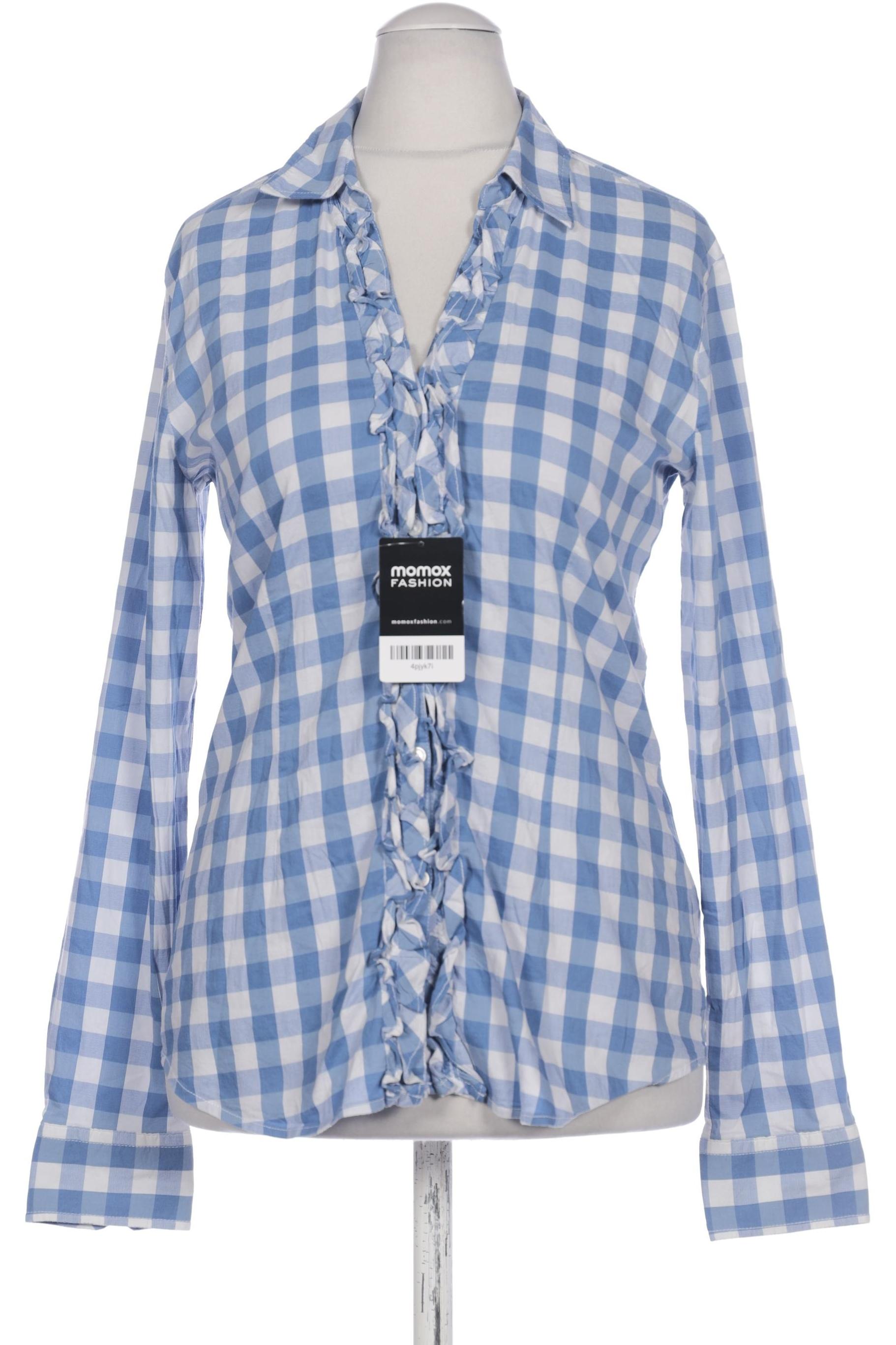 

More & More Damen Bluse, blau, Gr. 36