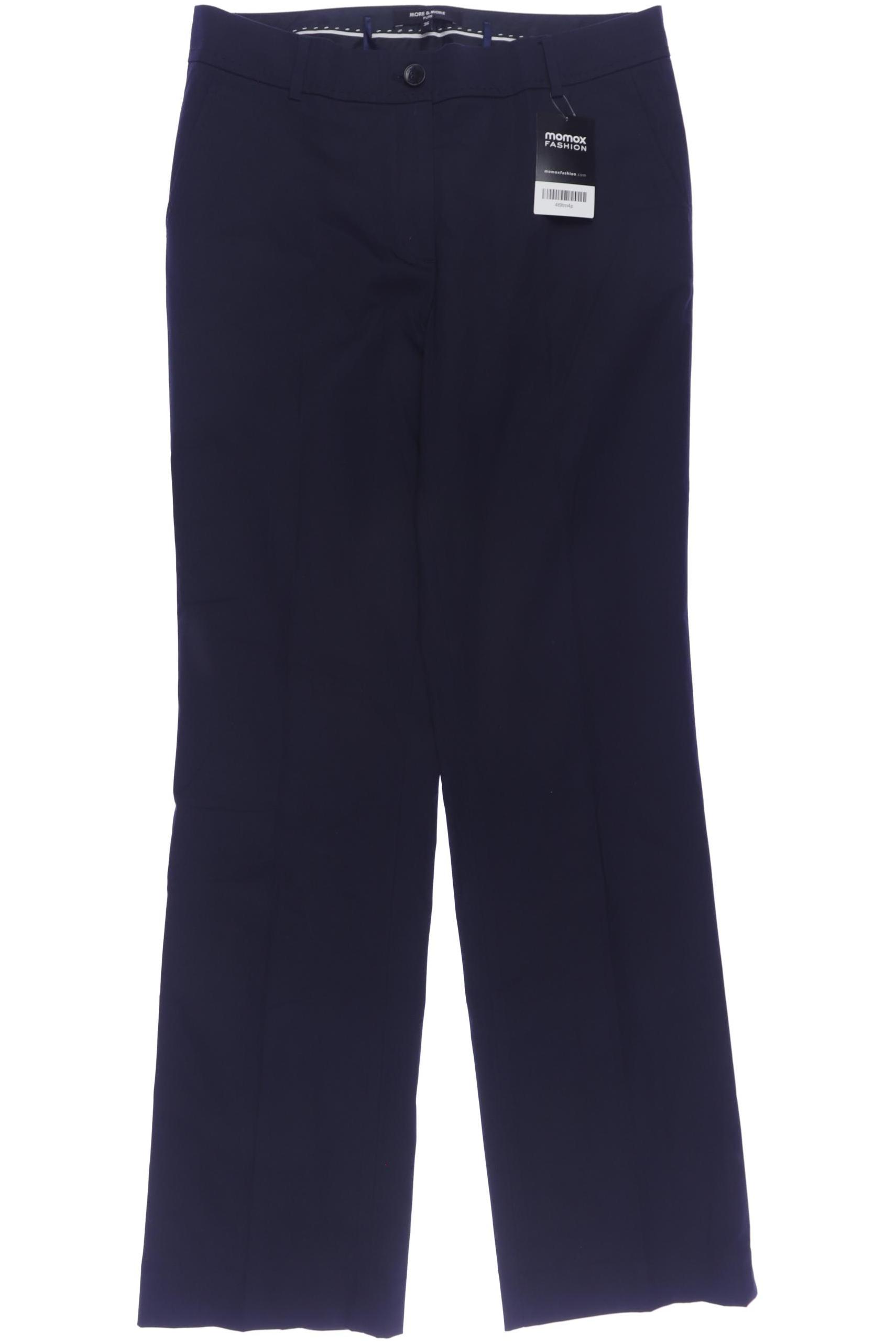 

More & More Damen Stoffhose, marineblau, Gr. 36
