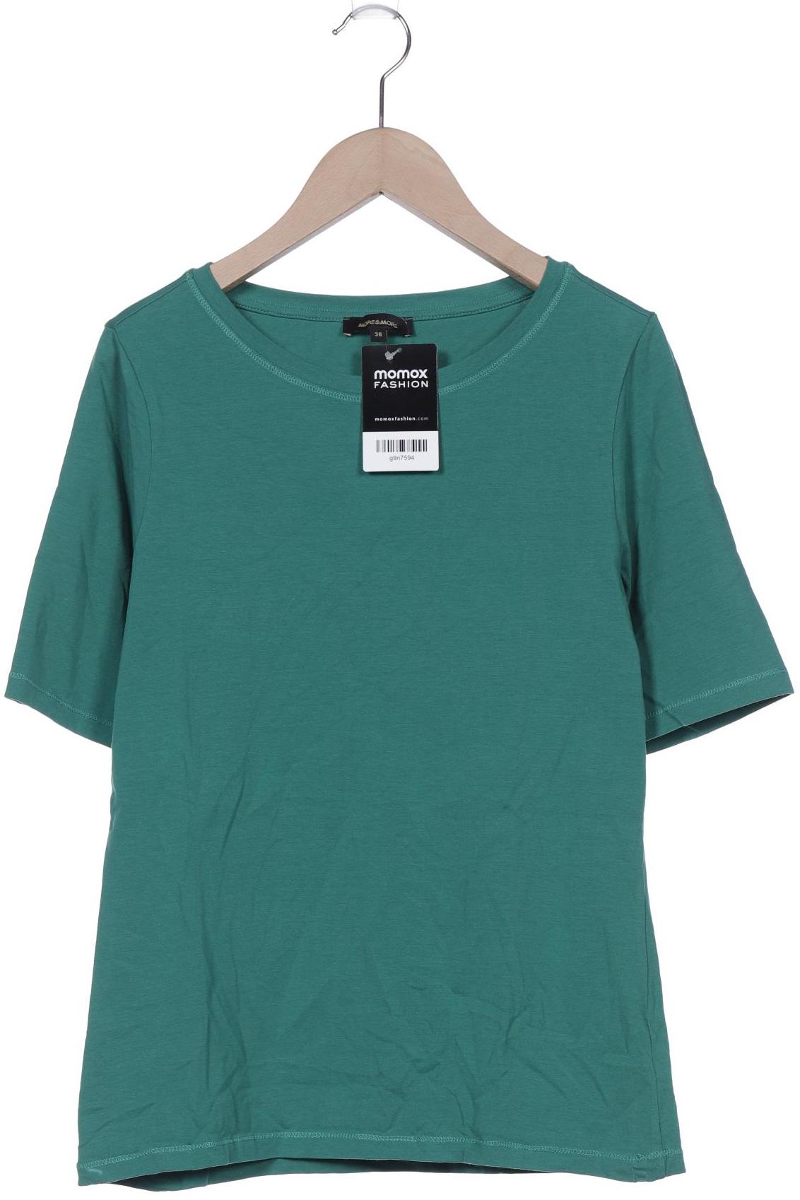 

More & More Damen T-Shirt, grün, Gr. 38