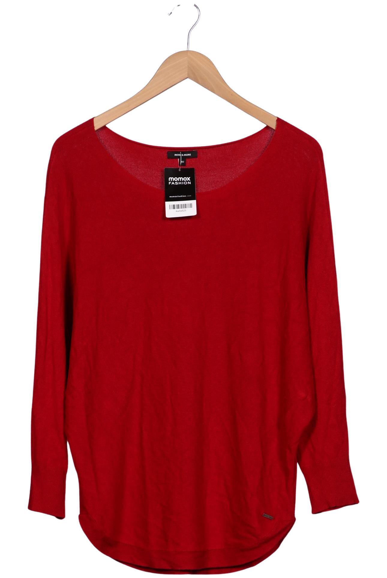 

More & More Damen Pullover, rot, Gr. 40