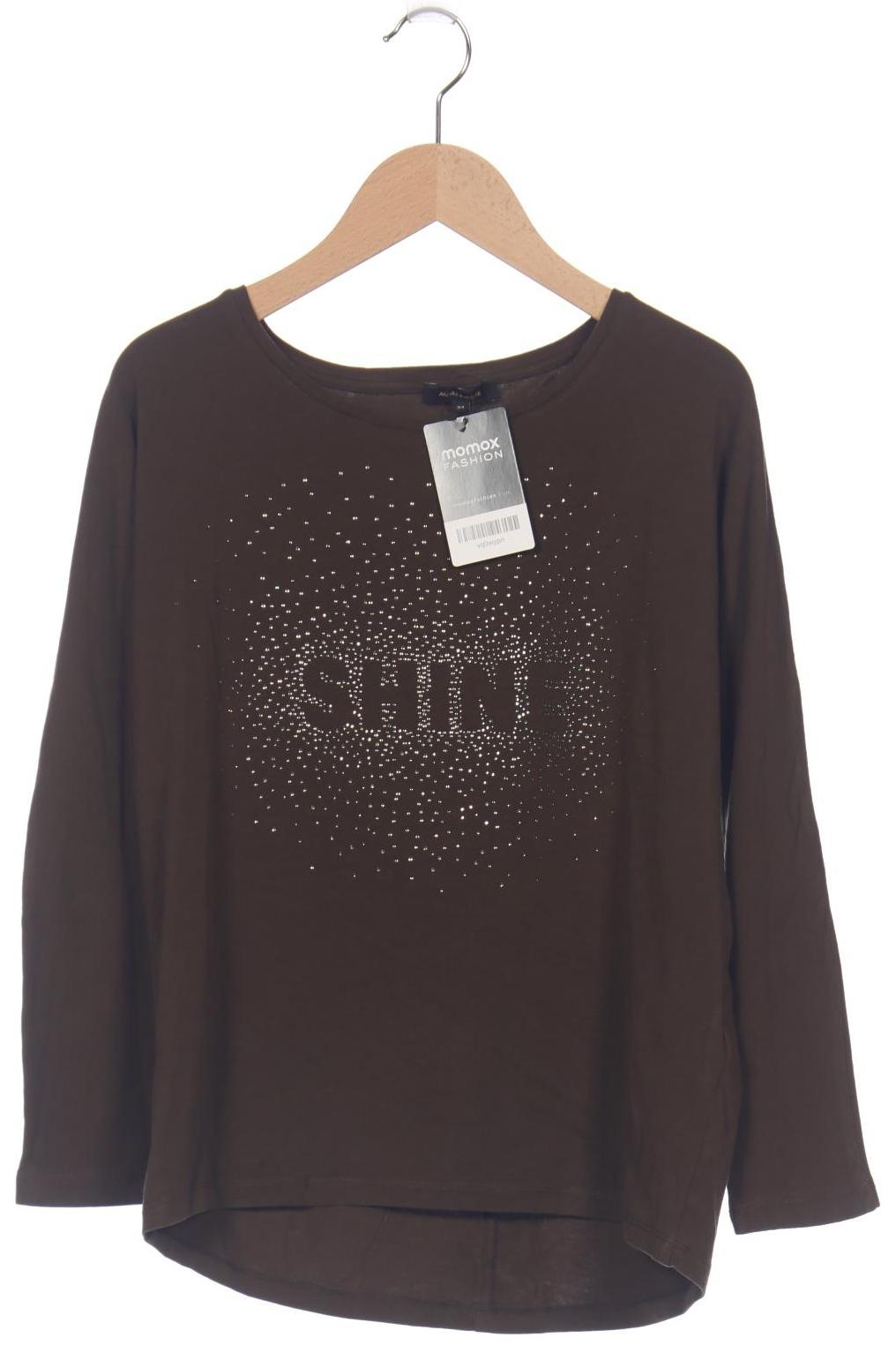 

More & More Damen Langarmshirt, grün, Gr. 34