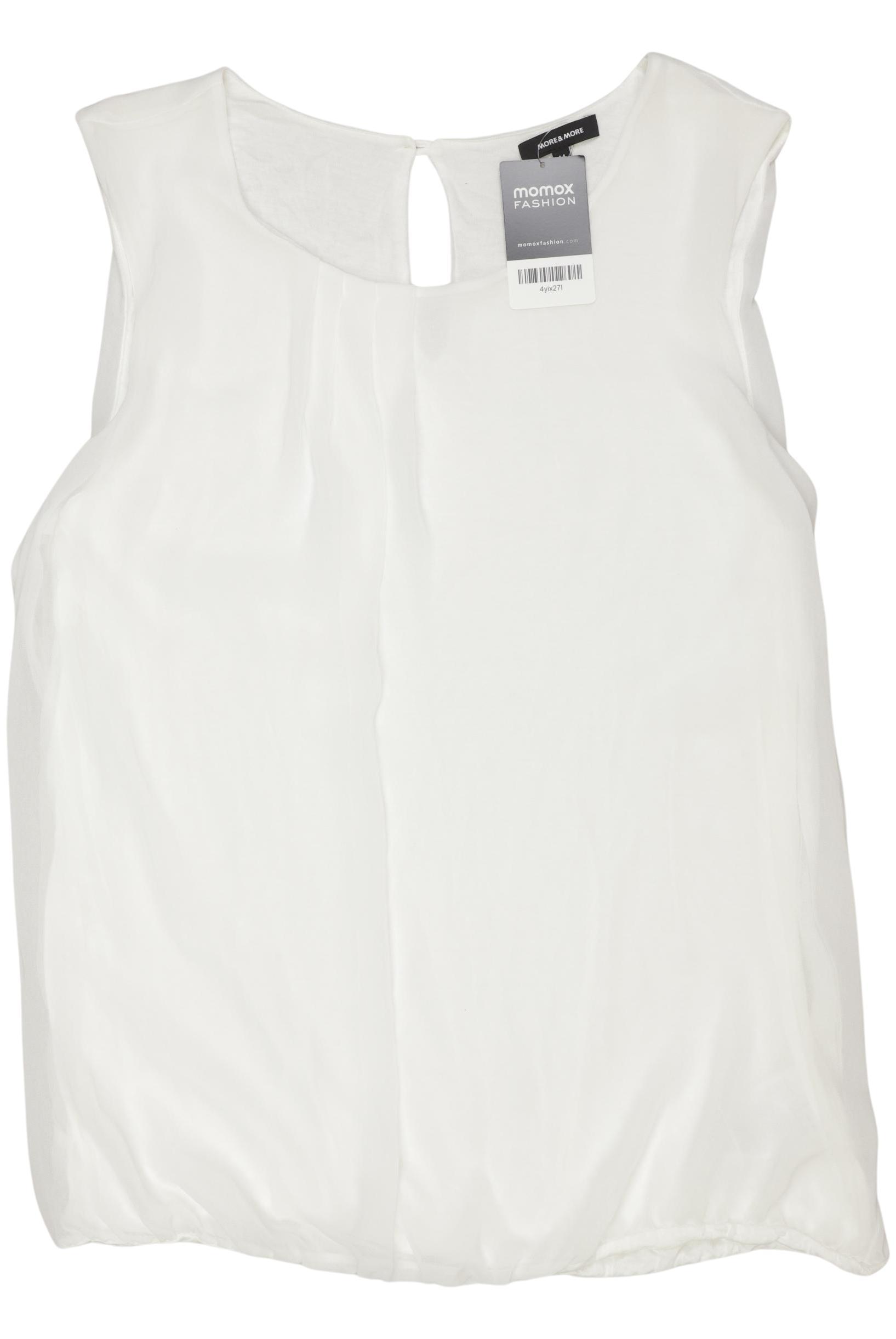 

More & More Damen Top, weiß, Gr. 44