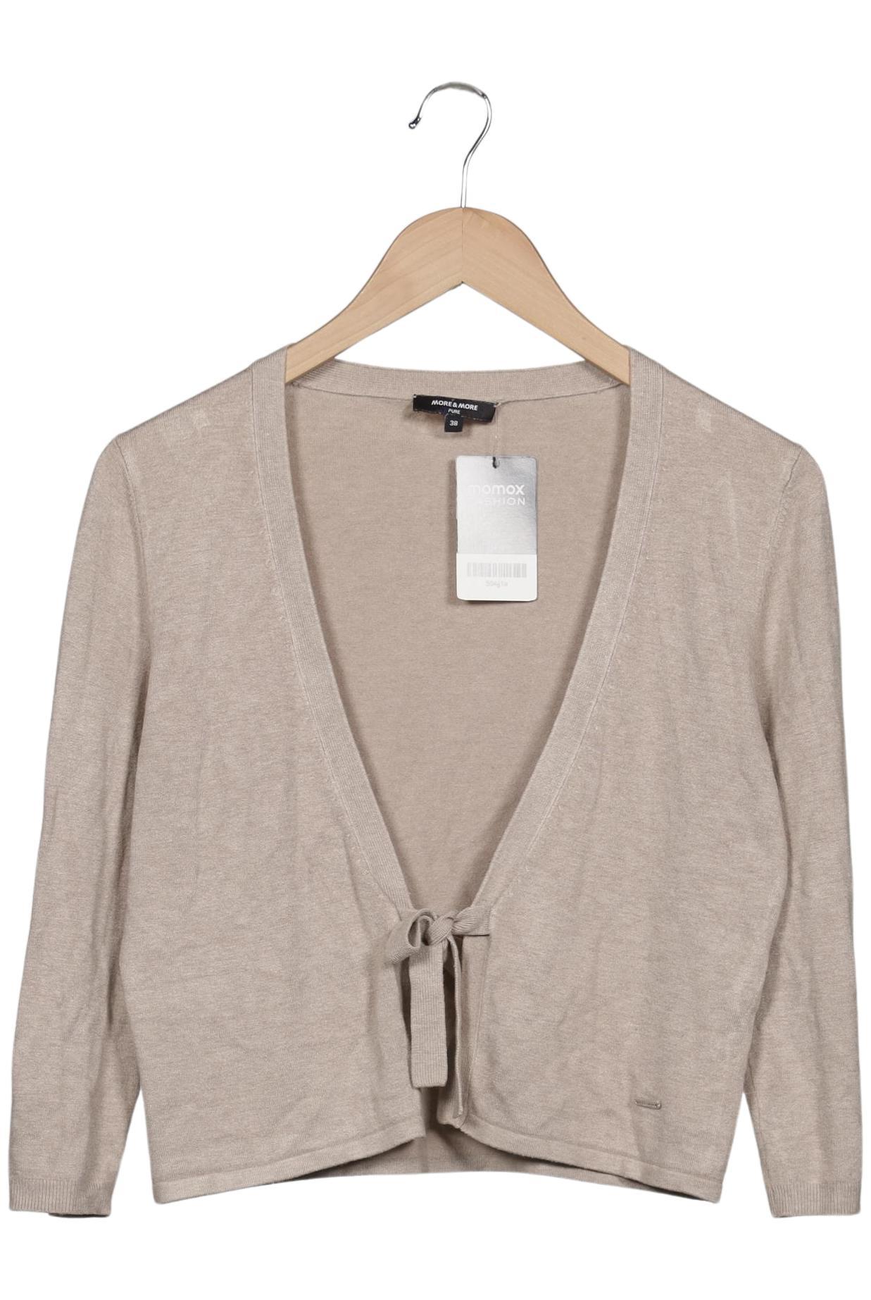 

More & More Damen Strickjacke, beige, Gr. 38