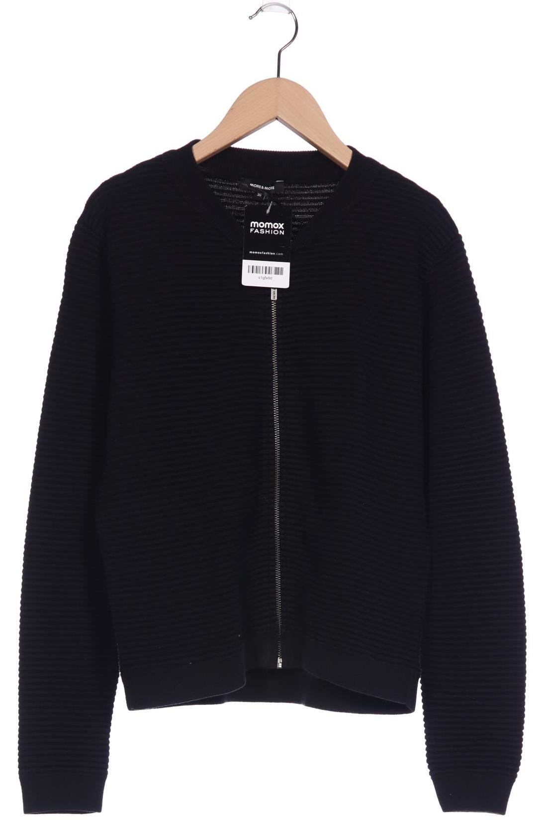 

More & More Damen Strickjacke, schwarz, Gr. 36