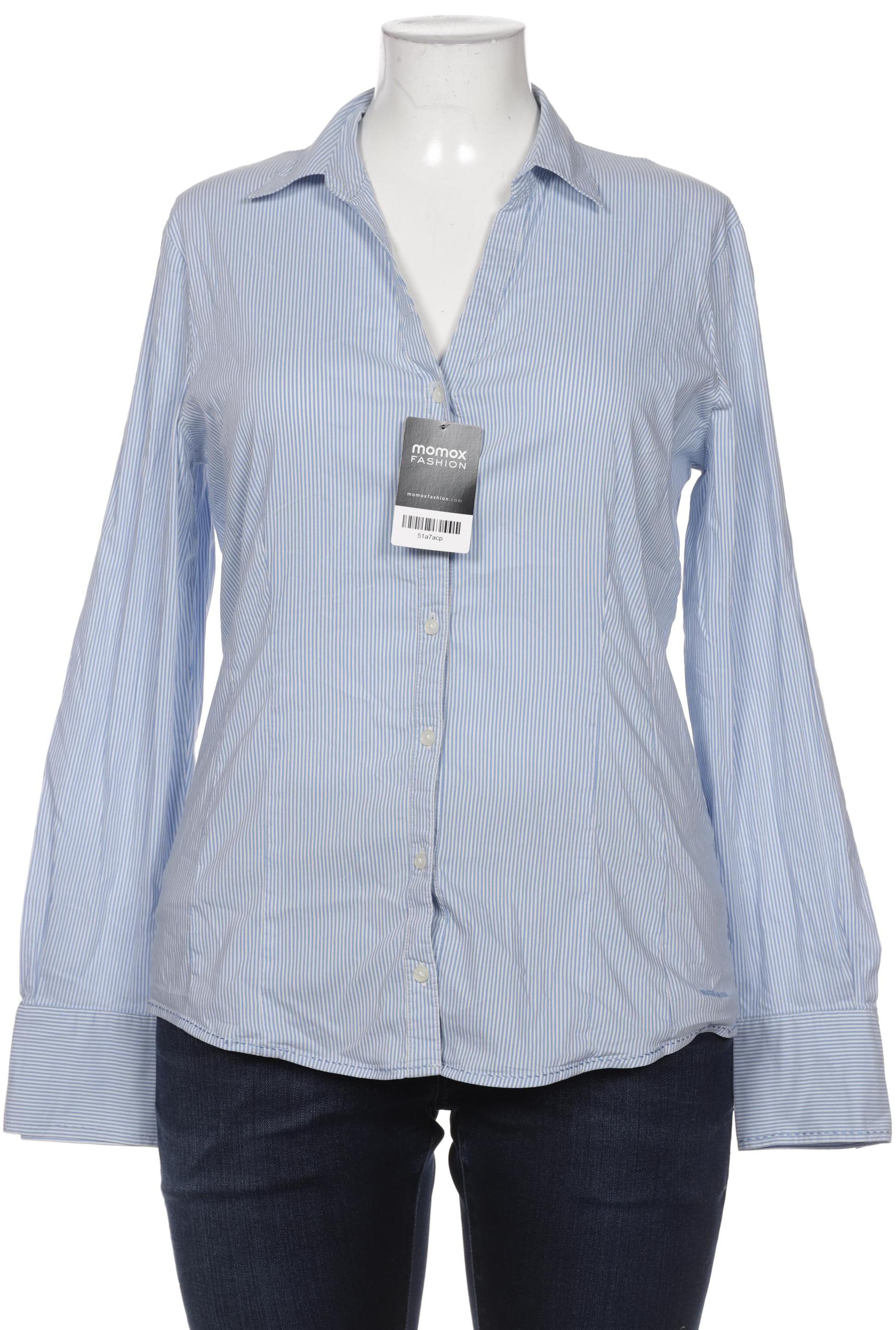 

More & More Damen Bluse, blau, Gr. 42