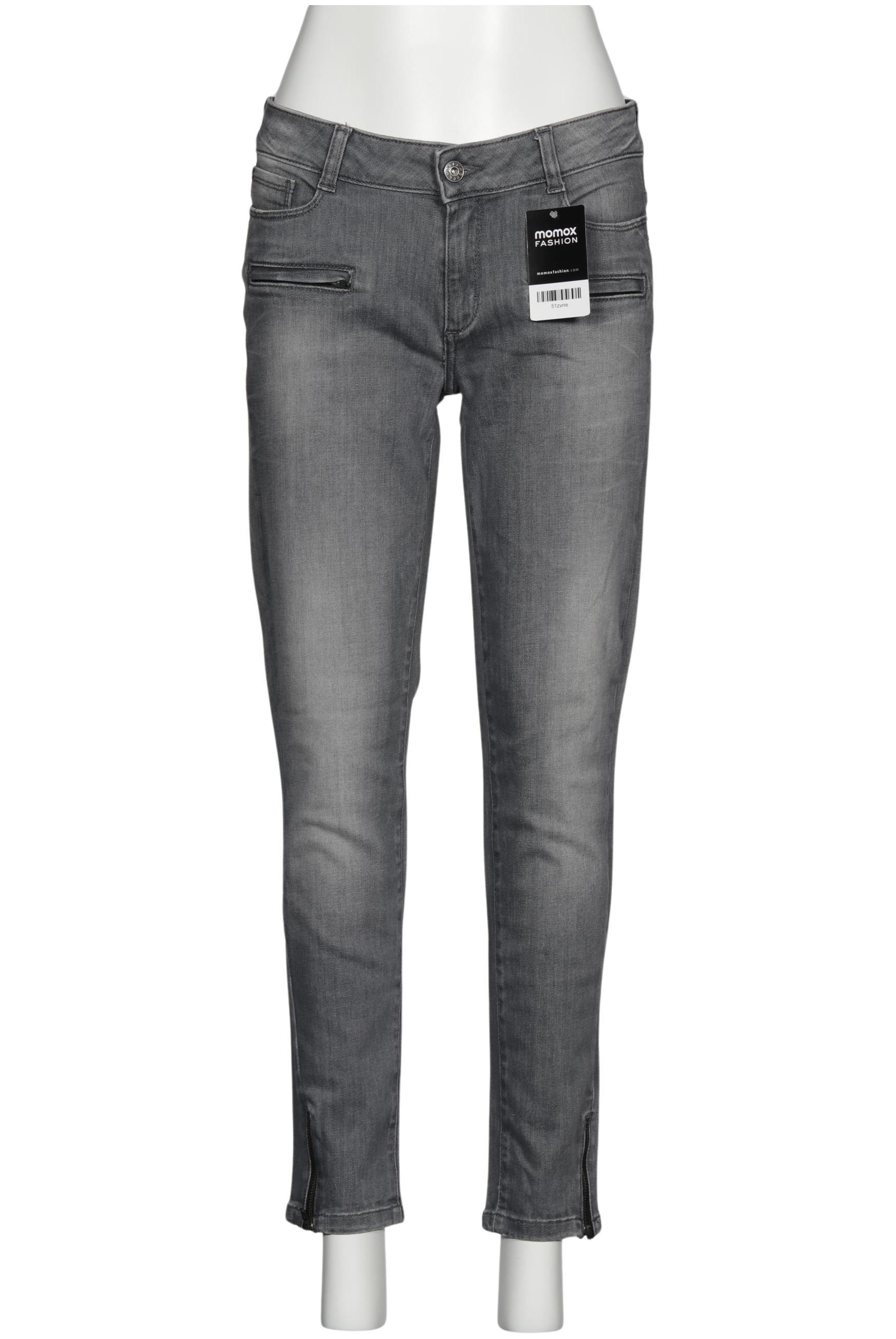 

More & More Damen Jeans, grau, Gr. 36