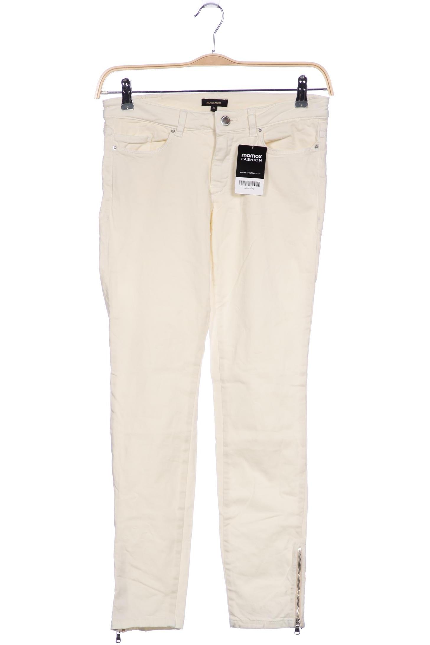 

More & More Damen Jeans, cremeweiß, Gr. 34