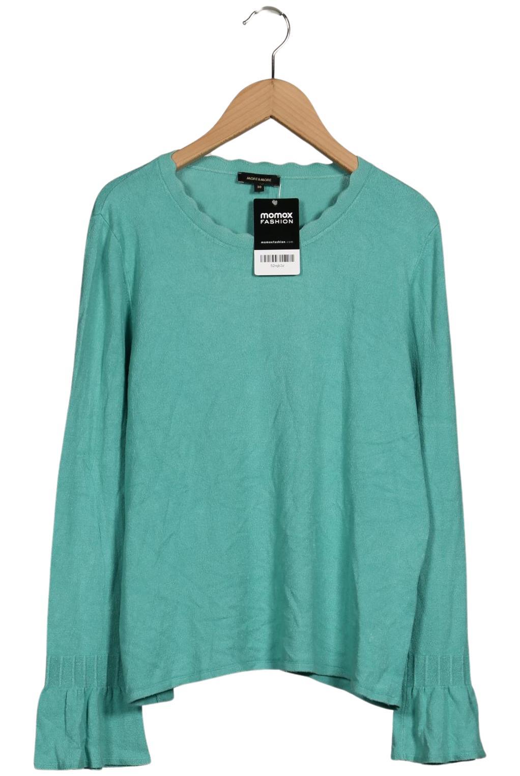 

More & More Damen Pullover, grün, Gr. 38