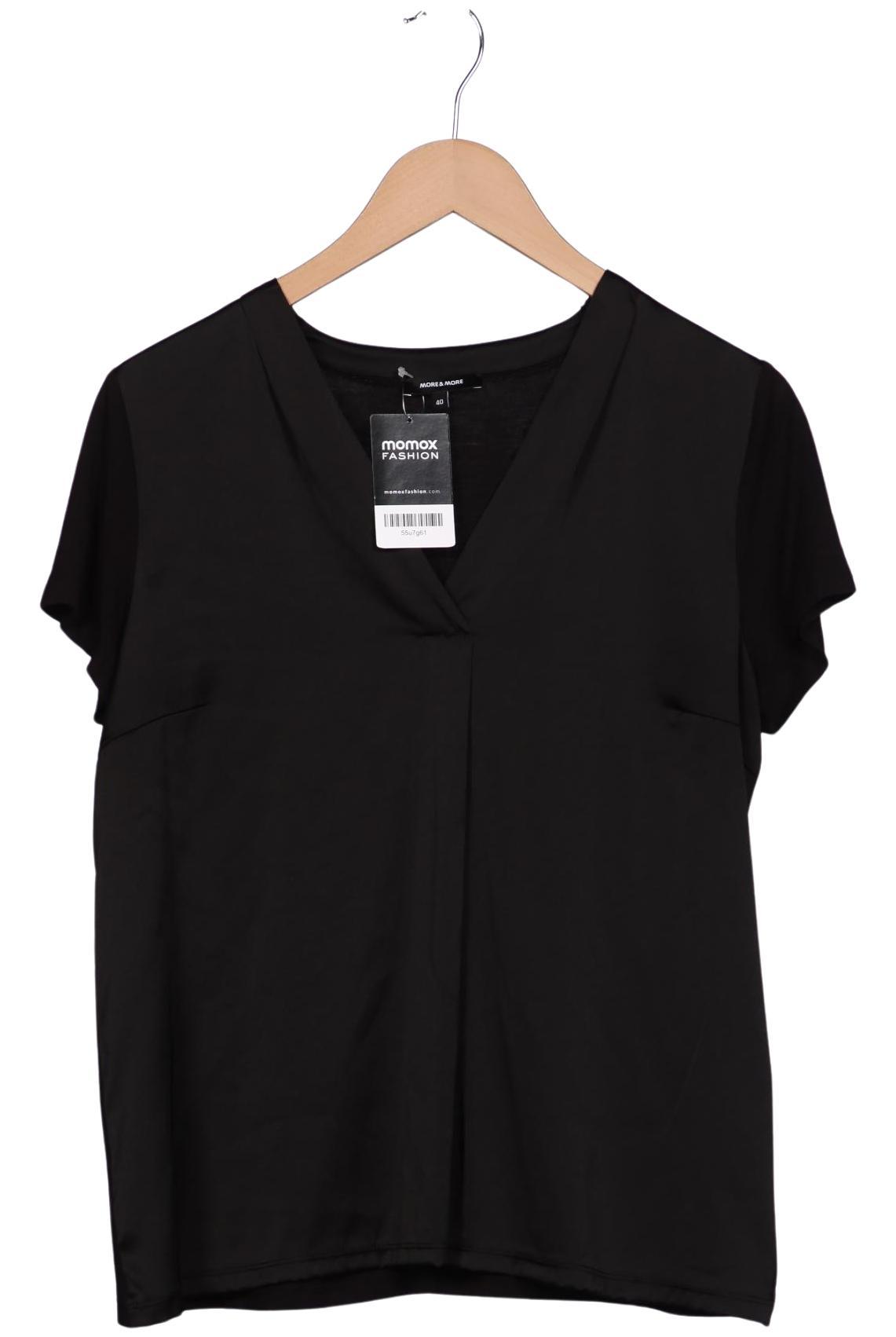 

More & More Damen T-Shirt, schwarz, Gr. 40