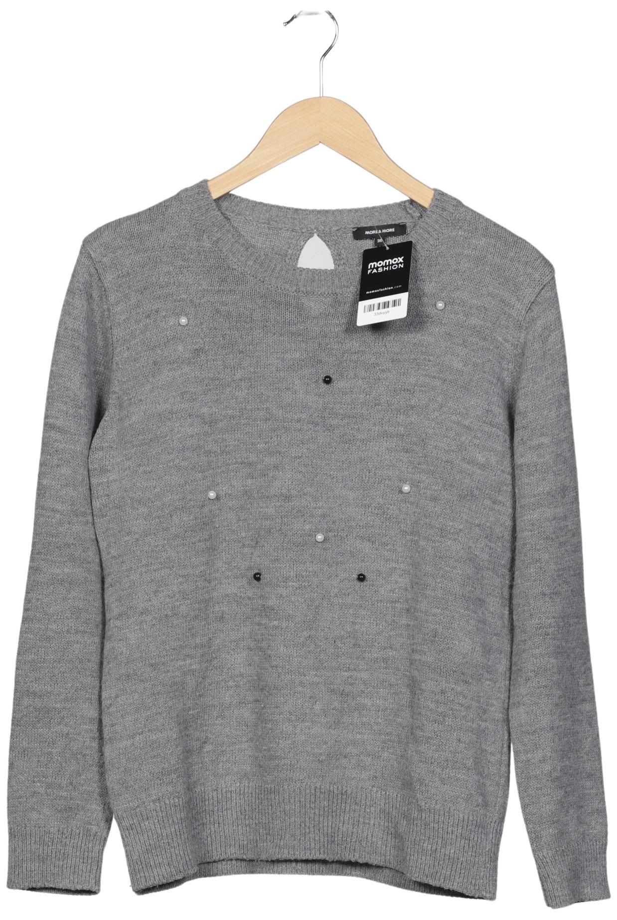 

More & More Damen Pullover, grau, Gr. 36