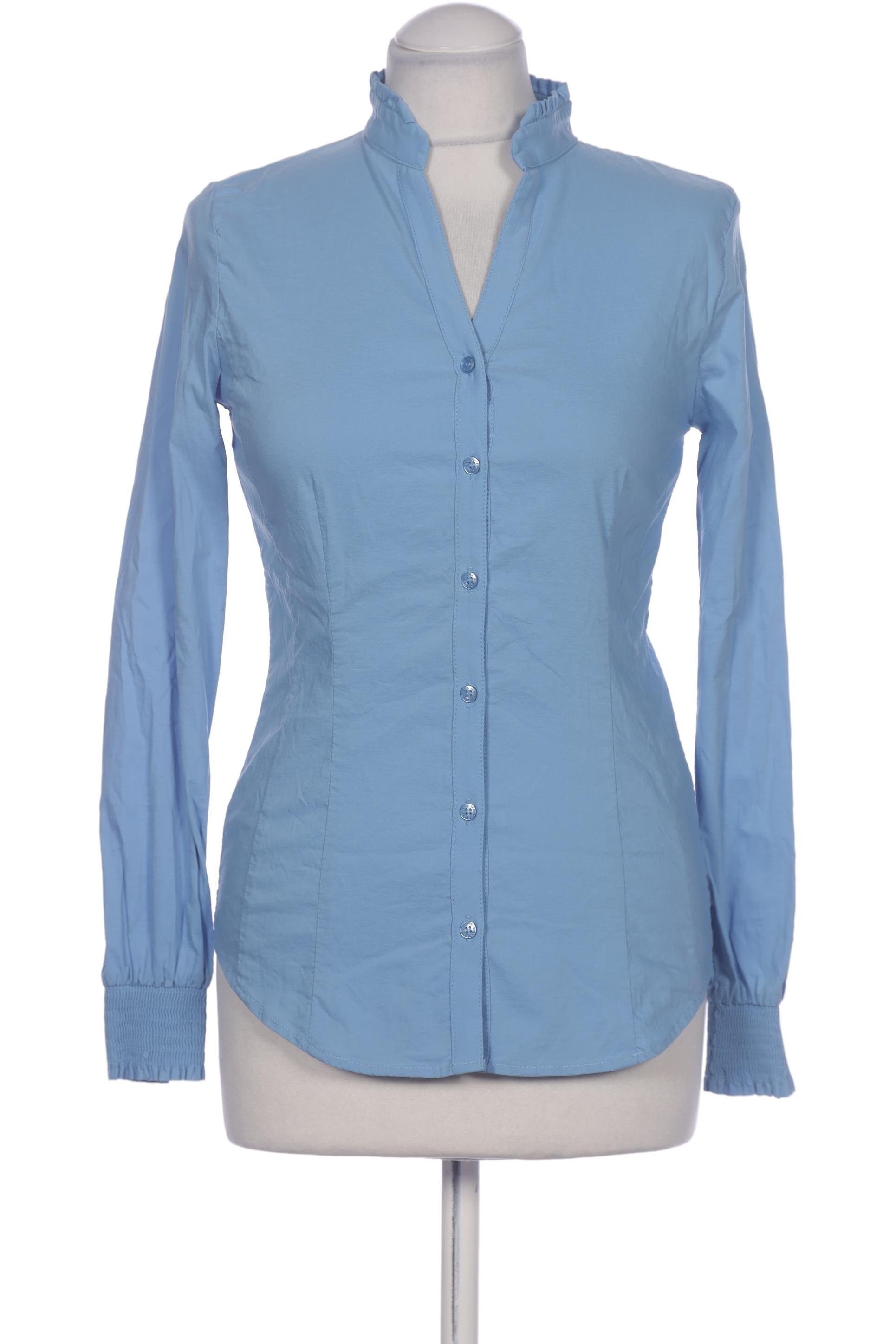 

More & More Damen Bluse, blau, Gr. 36