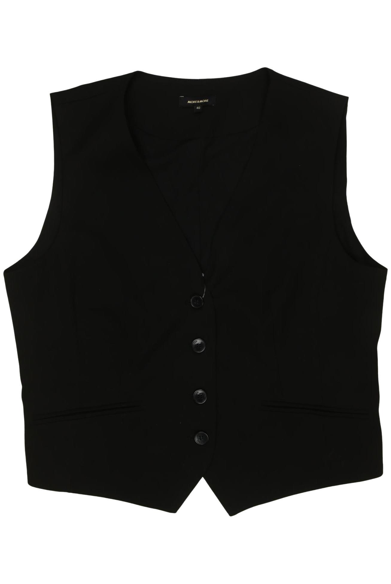

More & More Damen Weste, schwarz, Gr. 40