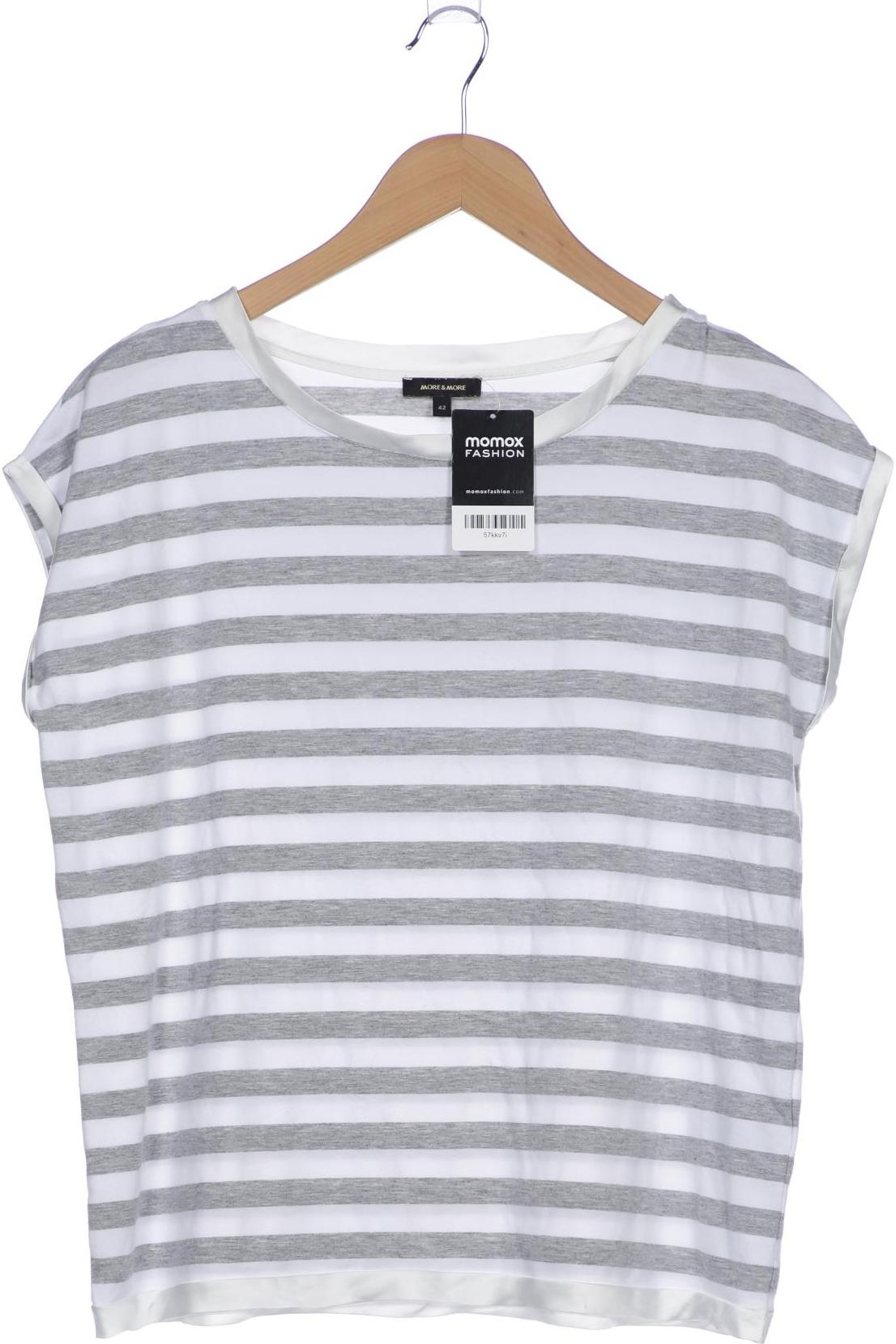 

More & More Damen T-Shirt, grau, Gr. 42