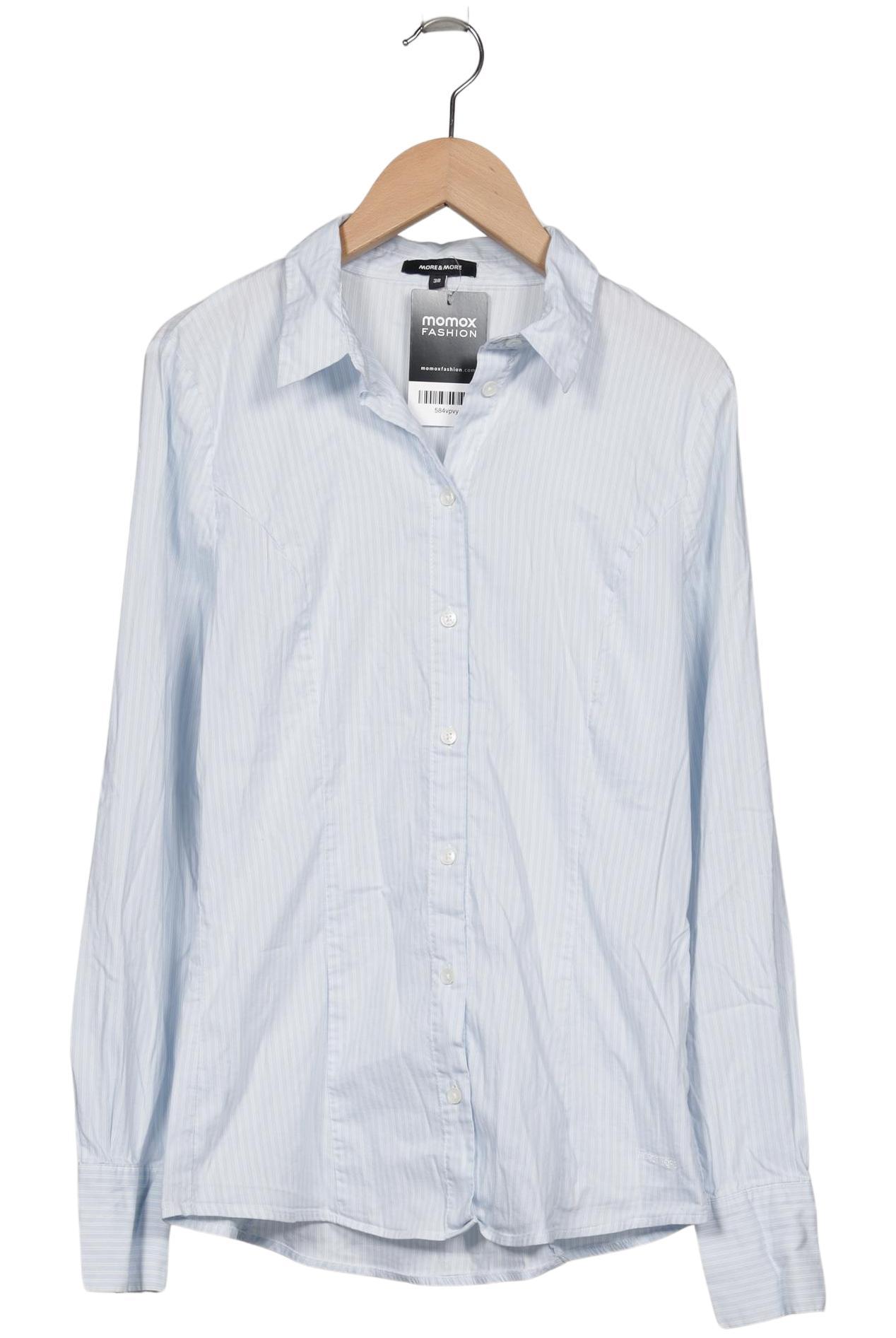 

More & More Damen Bluse, hellblau, Gr. 38