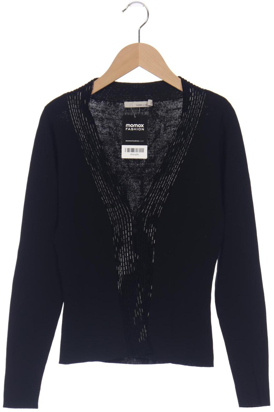 

More & More Damen Strickjacke, schwarz, Gr. 34