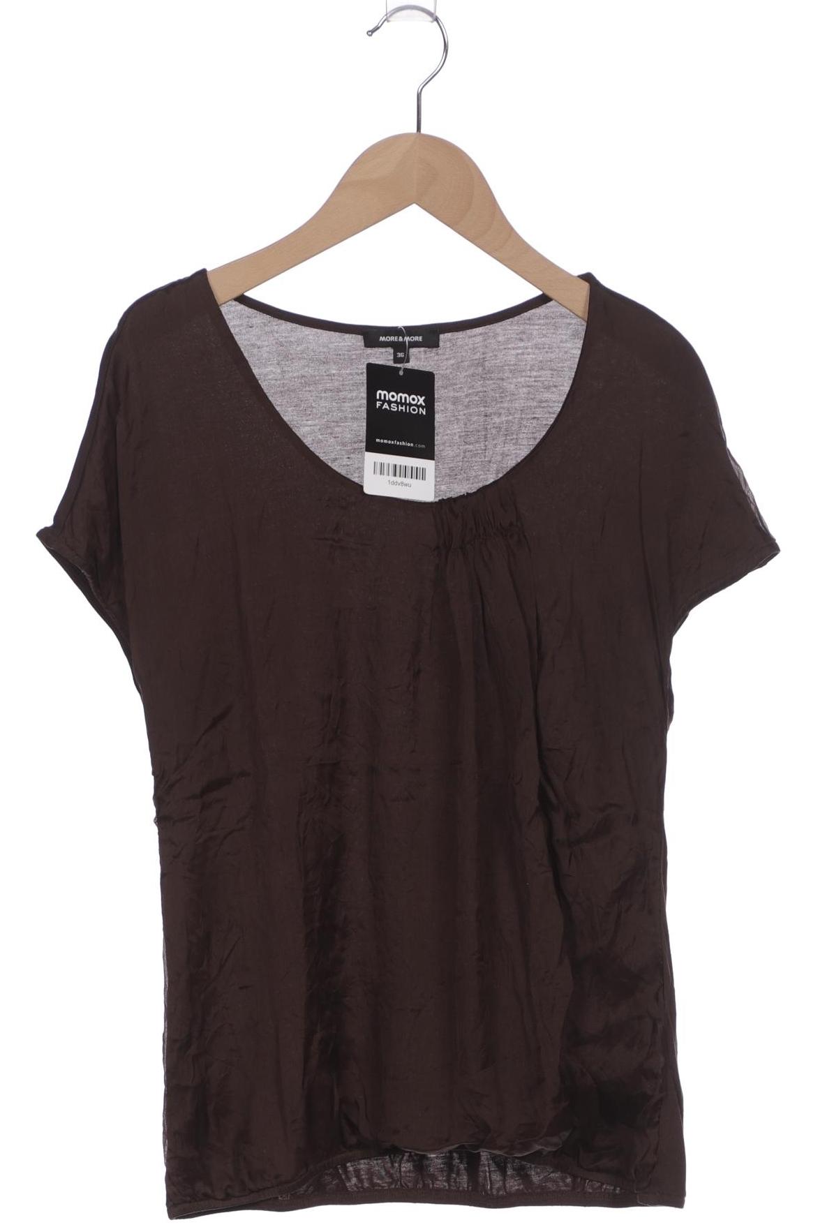 

More & More Damen T-Shirt, braun, Gr. 36