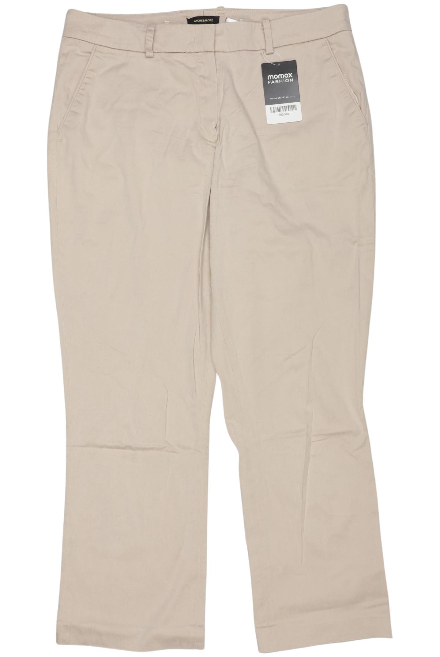 

More & More Damen Stoffhose, beige, Gr. 38