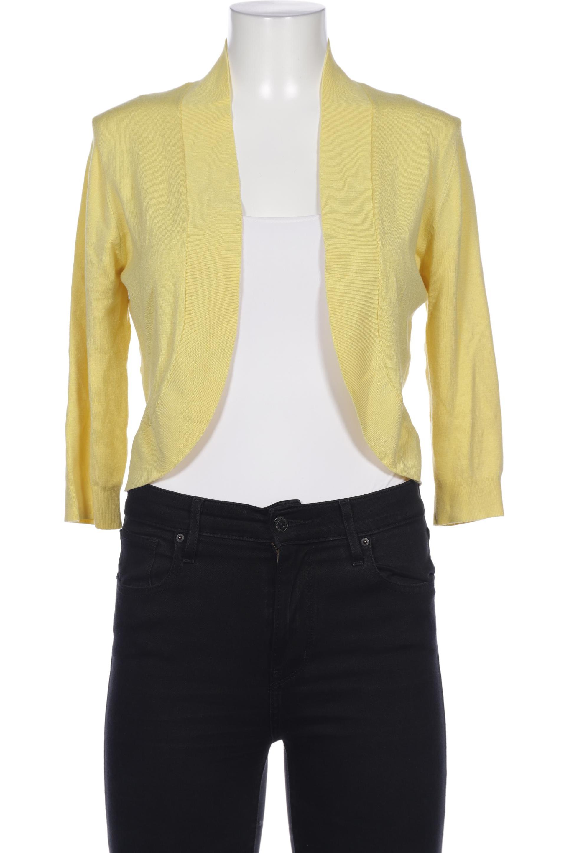 

More & More Damen Strickjacke, gelb, Gr. 40