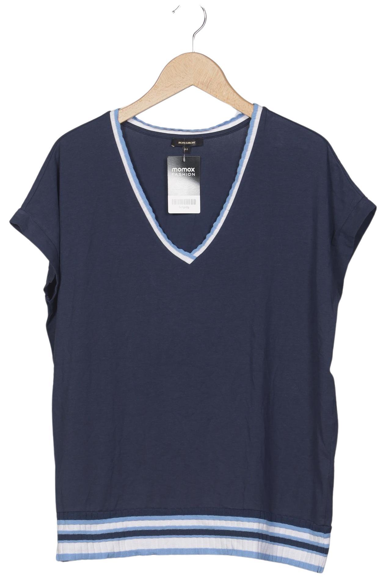 

More & More Damen T-Shirt, marineblau, Gr. 44