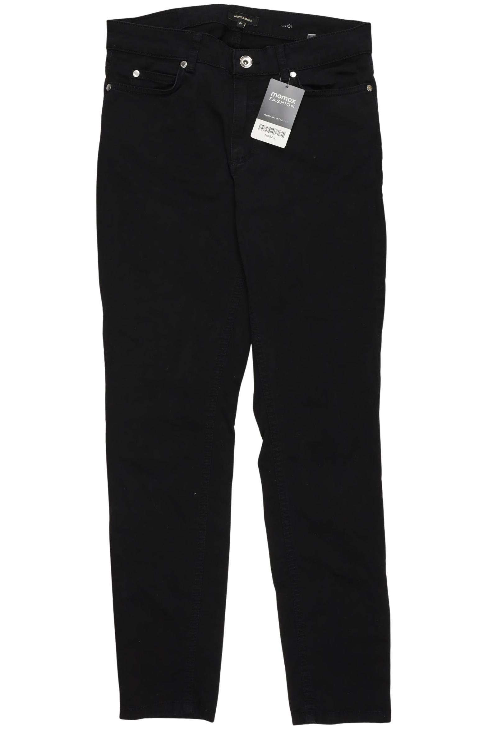 

More & More Damen Stoffhose, schwarz, Gr. 34