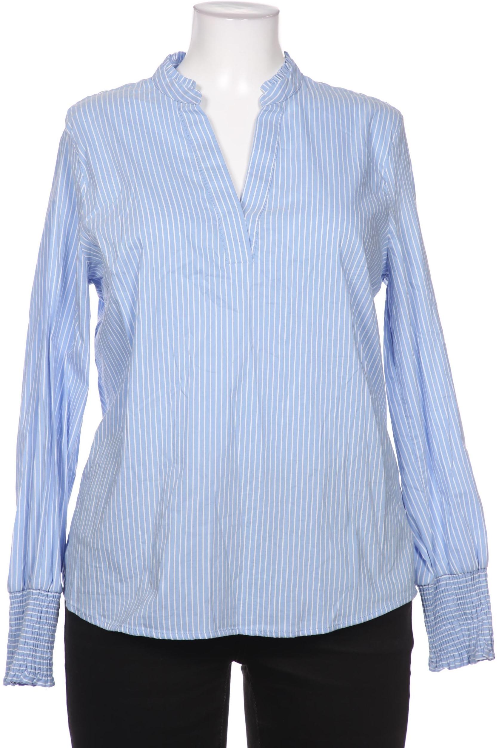 

More & More Damen Bluse, blau, Gr. 44