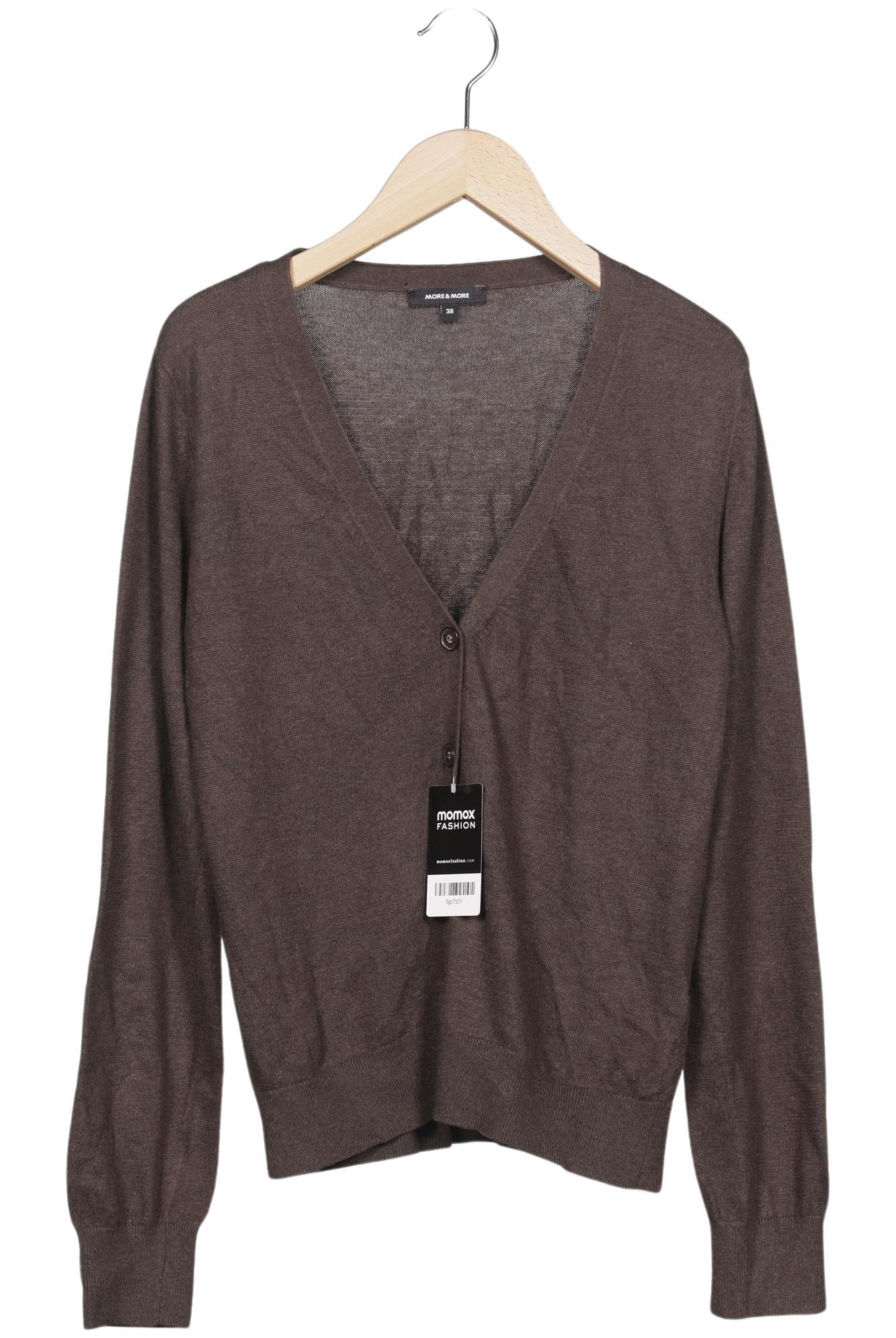 

More & More Damen Strickjacke, braun, Gr. 38