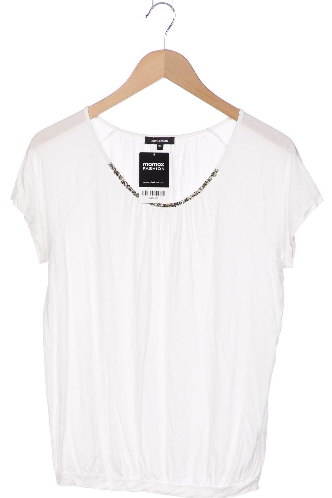 

More & More Damen T-Shirt, weiß, Gr. 38