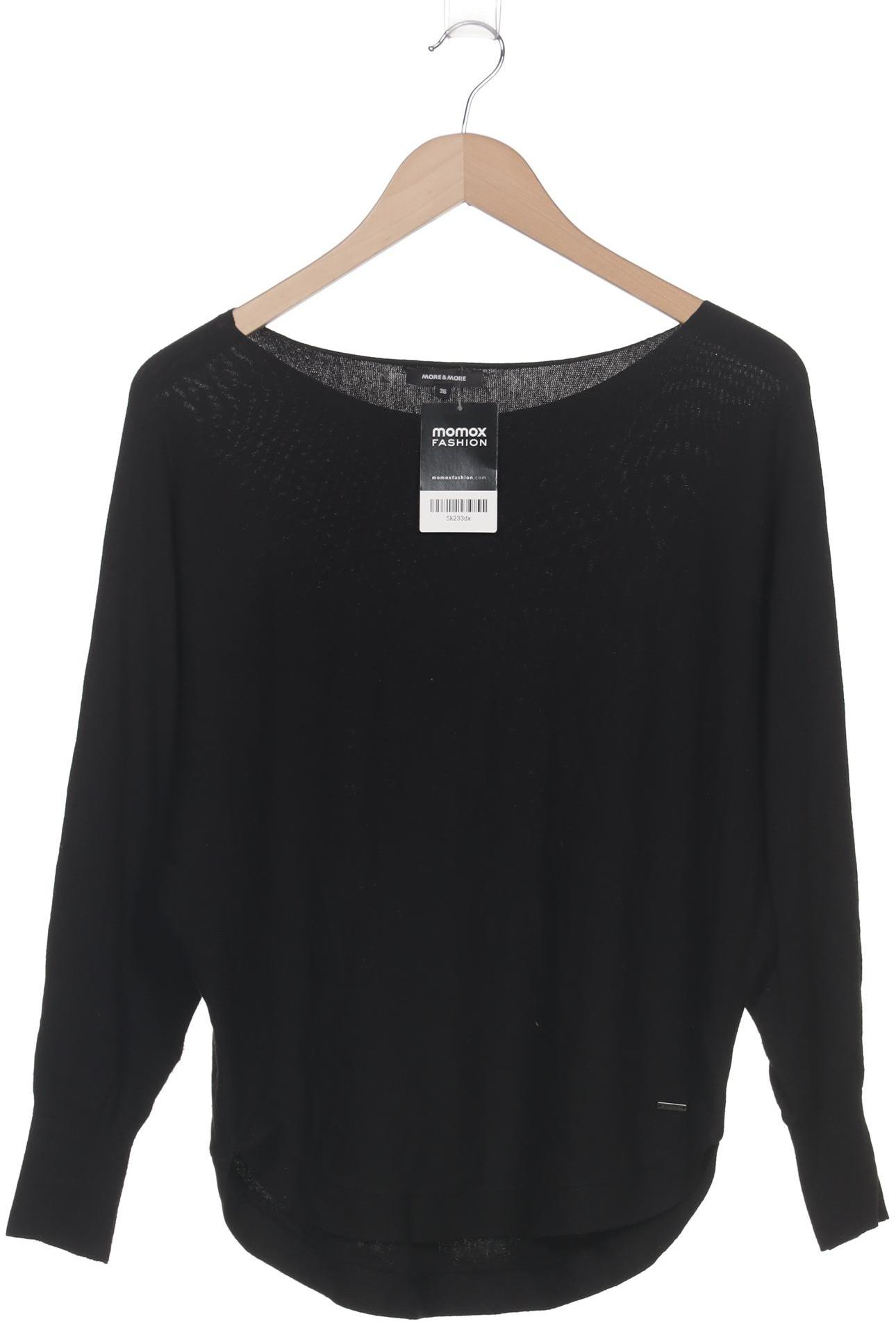 

More & More Damen Pullover, schwarz, Gr. 36