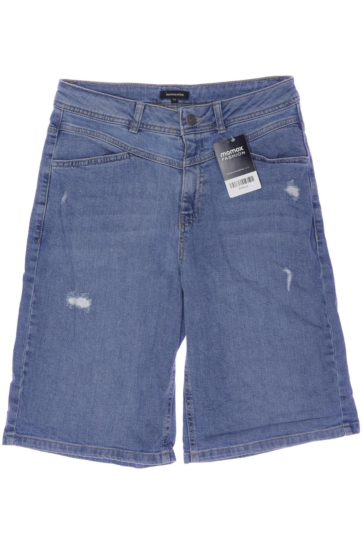 

More & More Damen Shorts, blau, Gr. 36