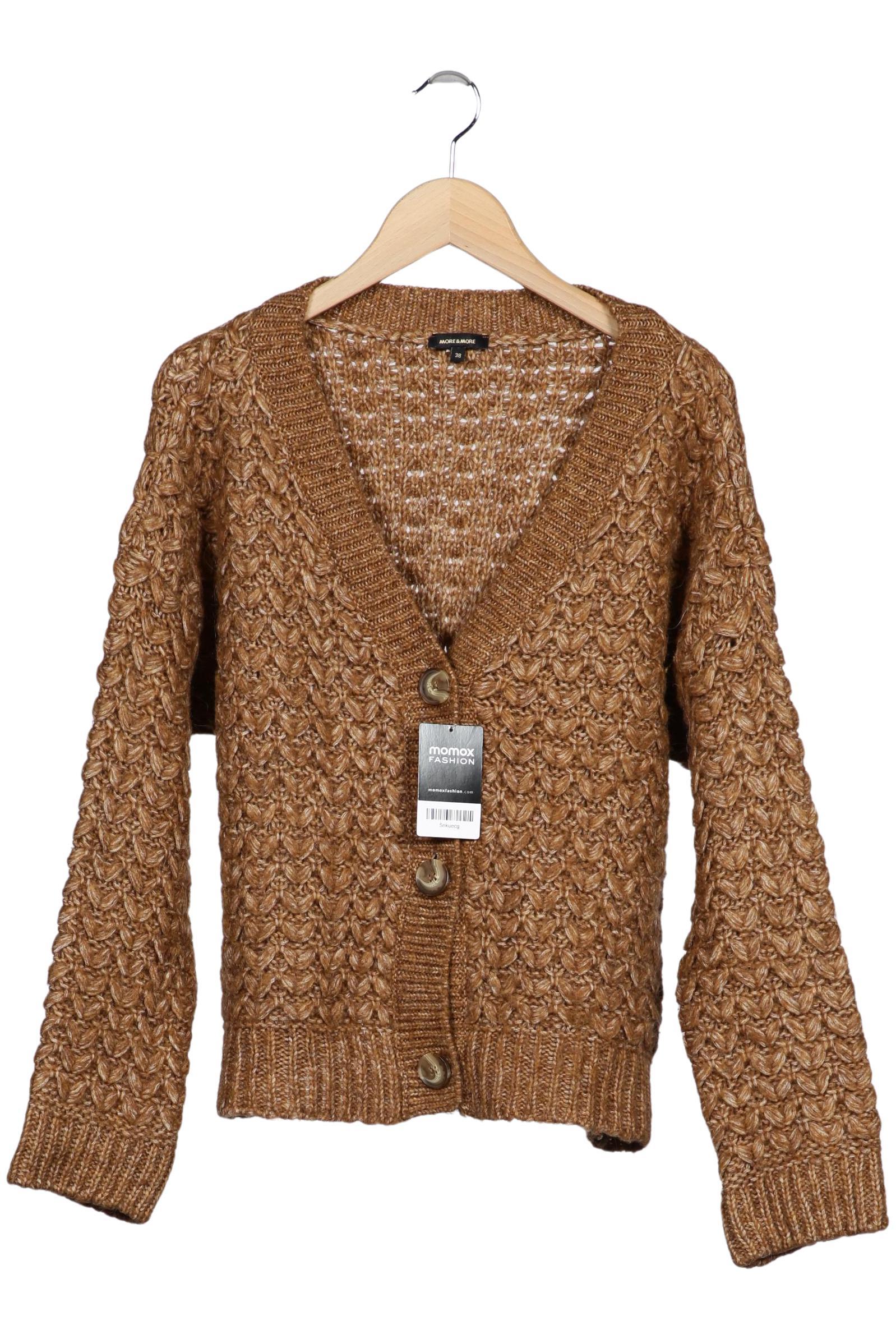 

More & More Damen Strickjacke, braun, Gr. 38