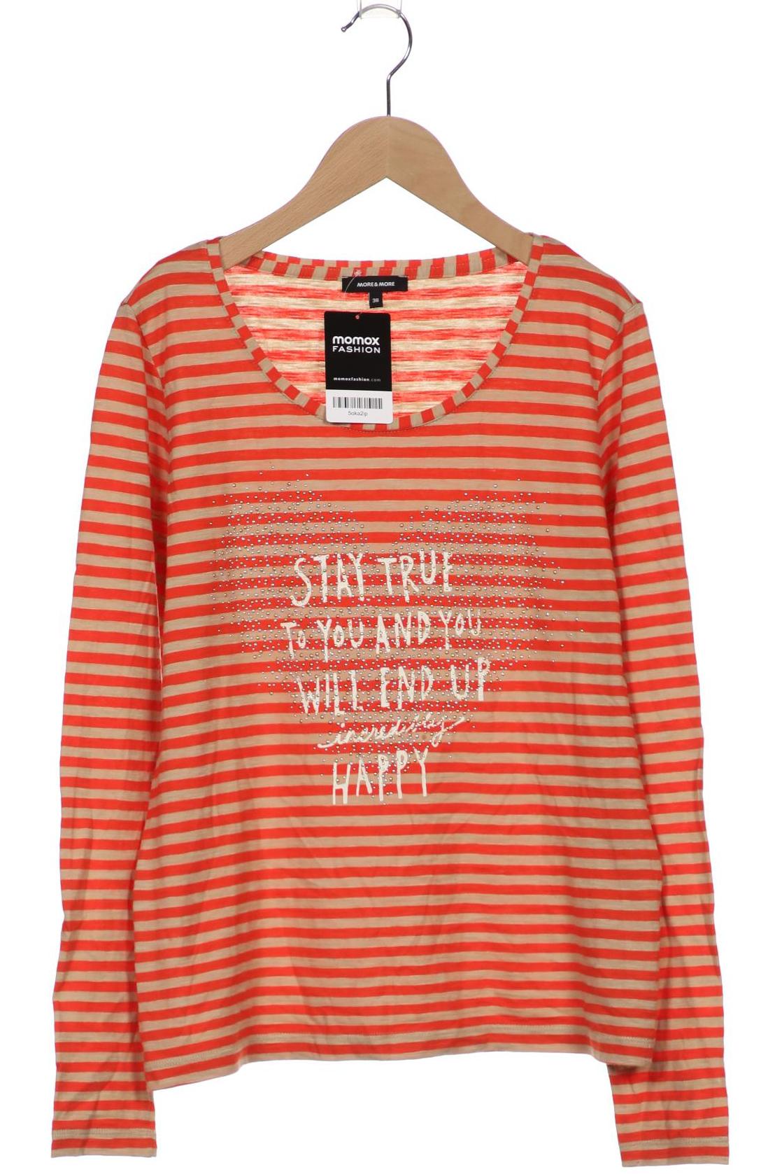

More & More Damen Langarmshirt, orange